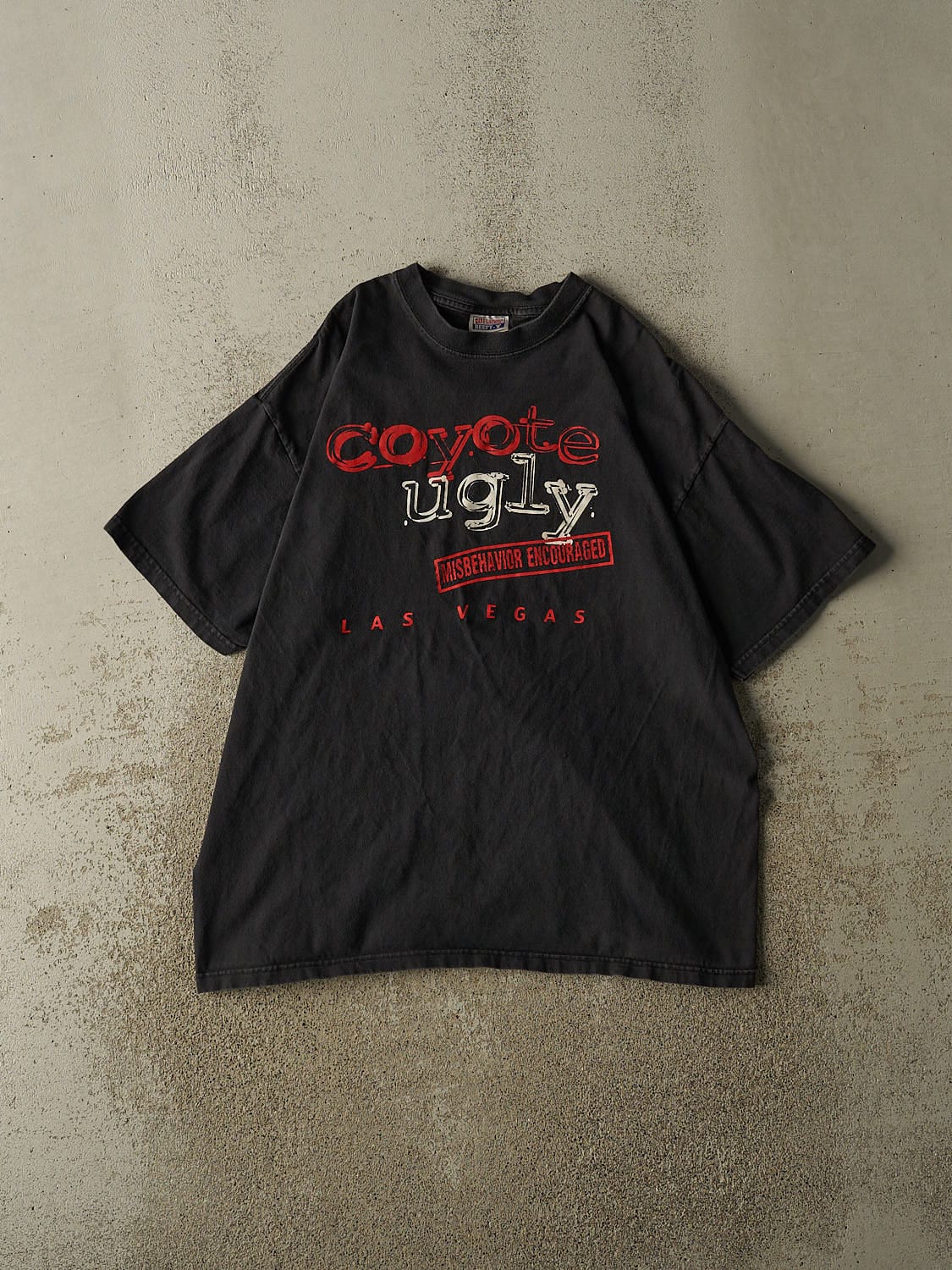 Vintage Y2K Faded Black Coyote Ugly Tee (L)