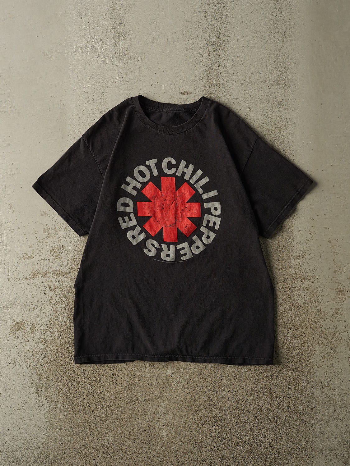 Vintage 08' Faded Black Red Hot Chili Peppers Tee (M/L)