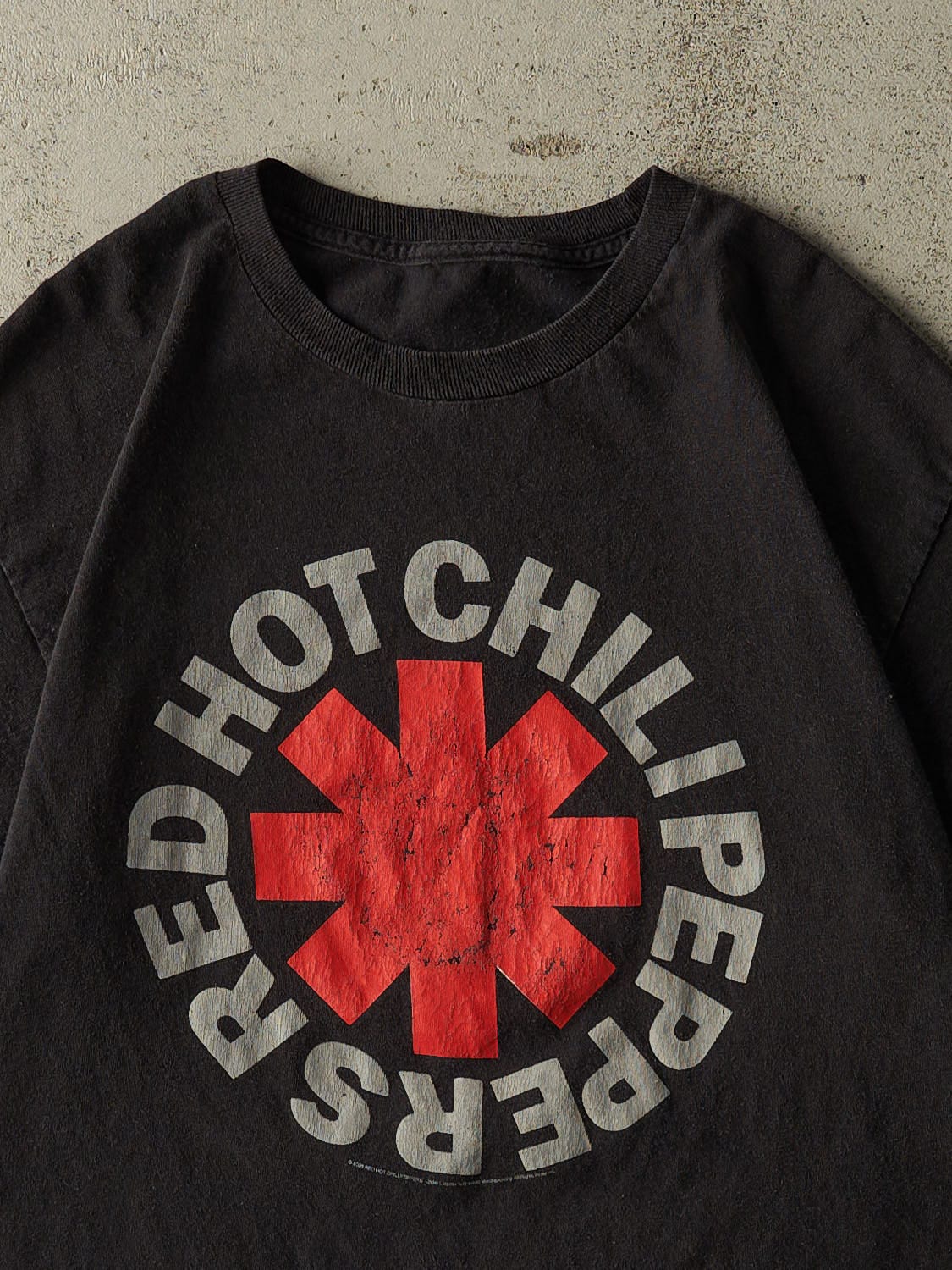 Vintage 08' Faded Black Red Hot Chili Peppers Tee (M/L)