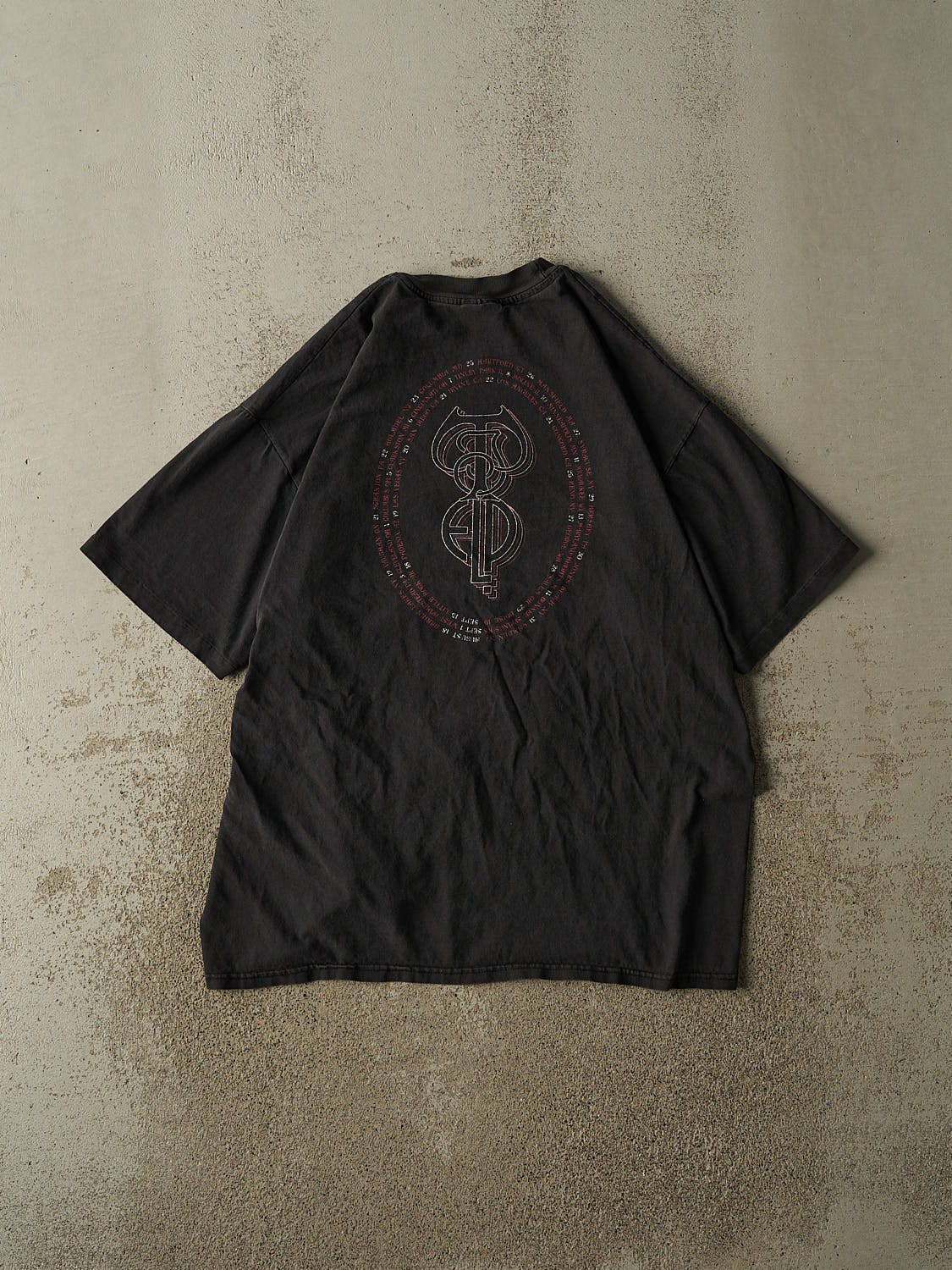 Vintage 96' Faded Black Jethro Tull Tour Tee (L/XL)