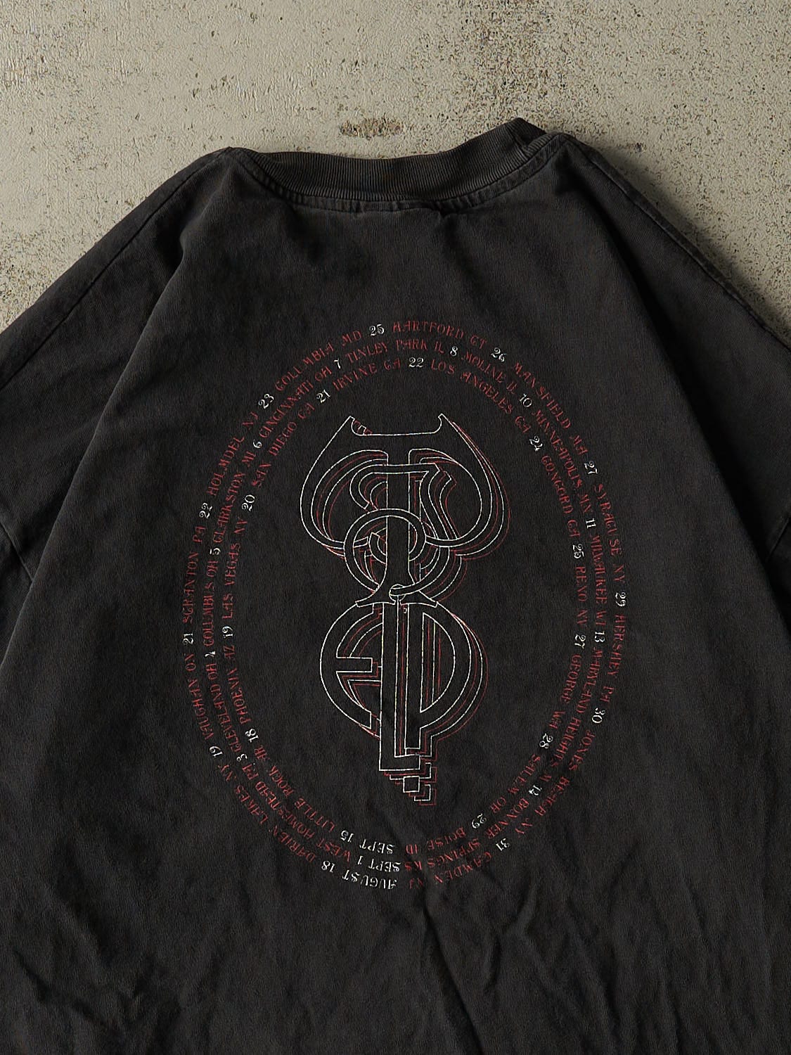 Vintage 96' Faded Black Jethro Tull Tour Tee (L/XL)