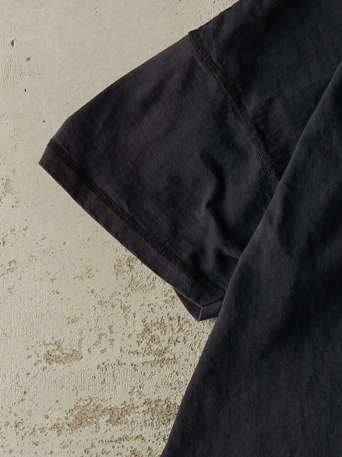 Vintage 90s Black Reebok Embroidered Tee (M)