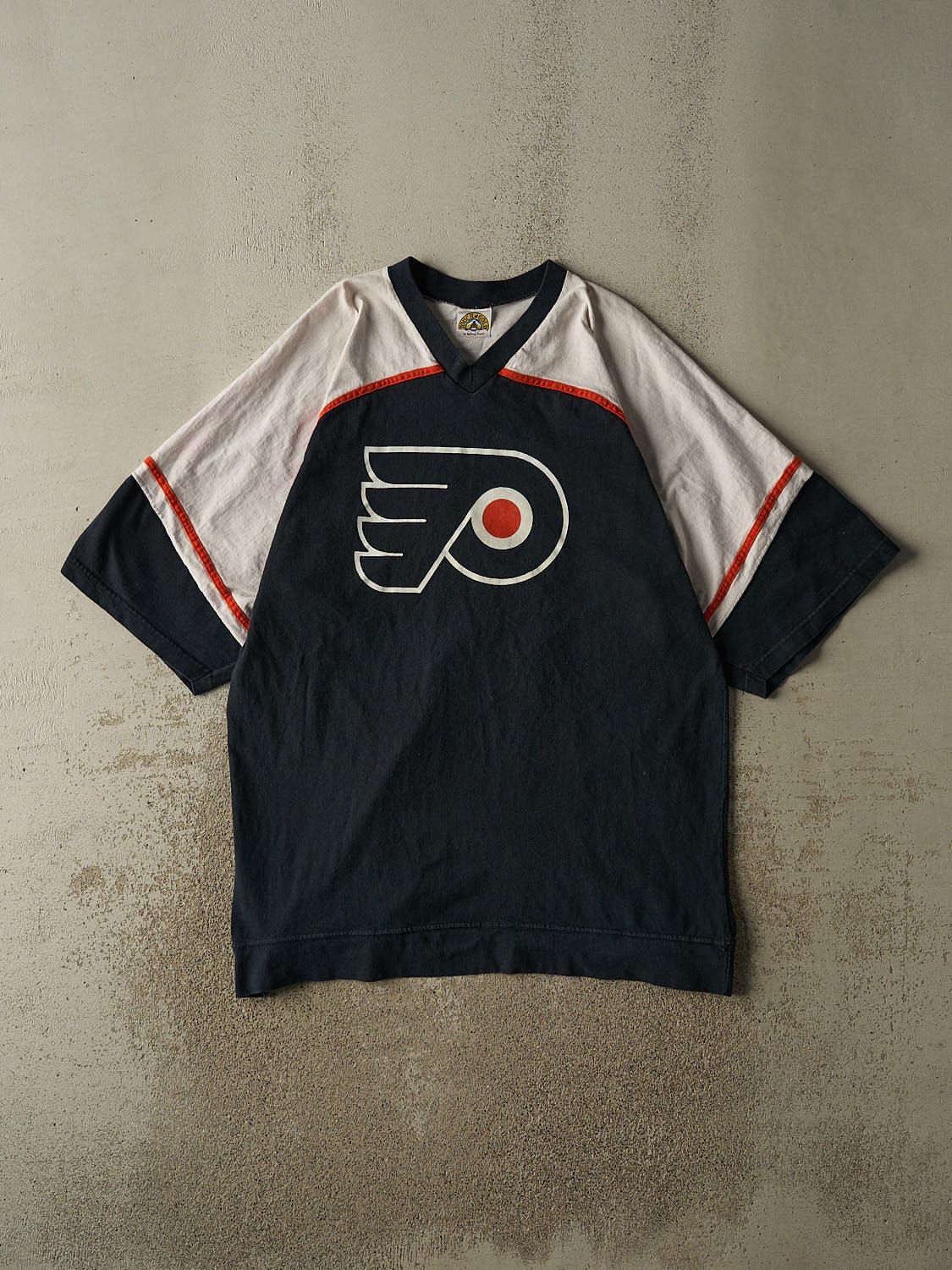 Vintage 90s Black Philadelphia Flyers #10 Le Clair Jersey Tee (XXL)
