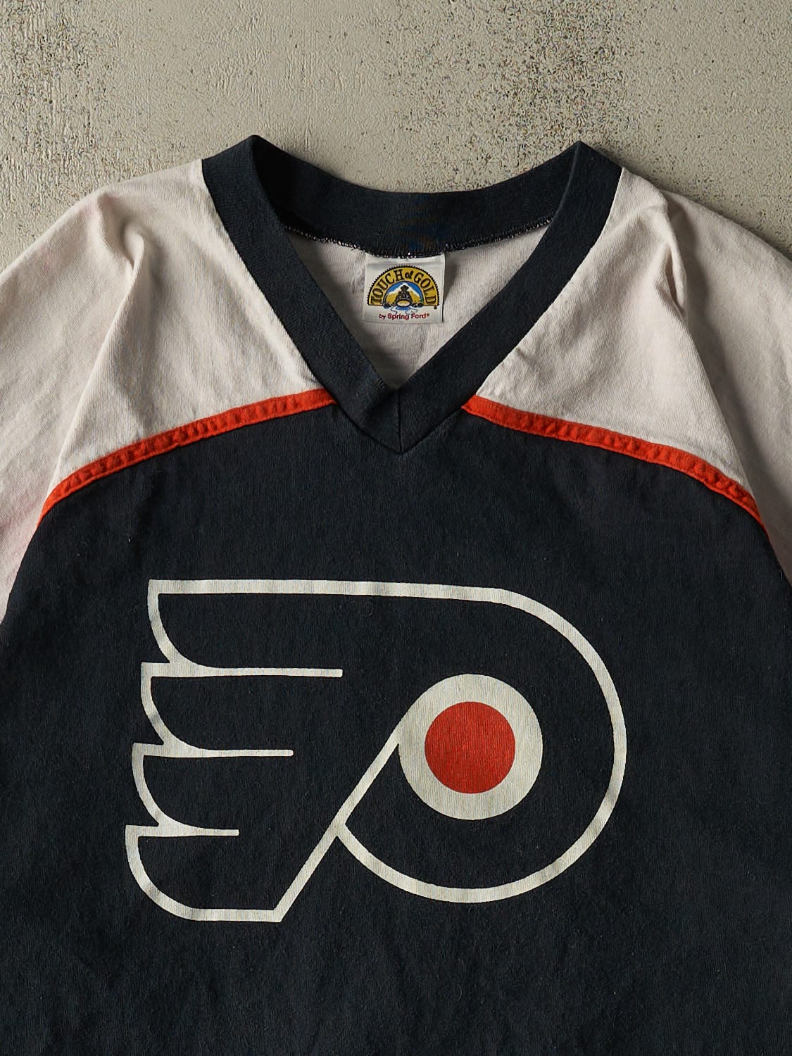 Vintage 90s Black Philadelphia Flyers #10 Le Clair Jersey Tee (XXL)