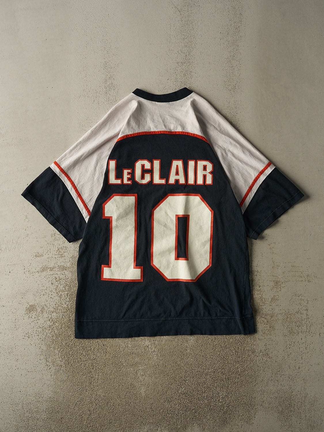 Vintage 90s Black Philadelphia Flyers #10 Le Clair Jersey Tee (XXL)