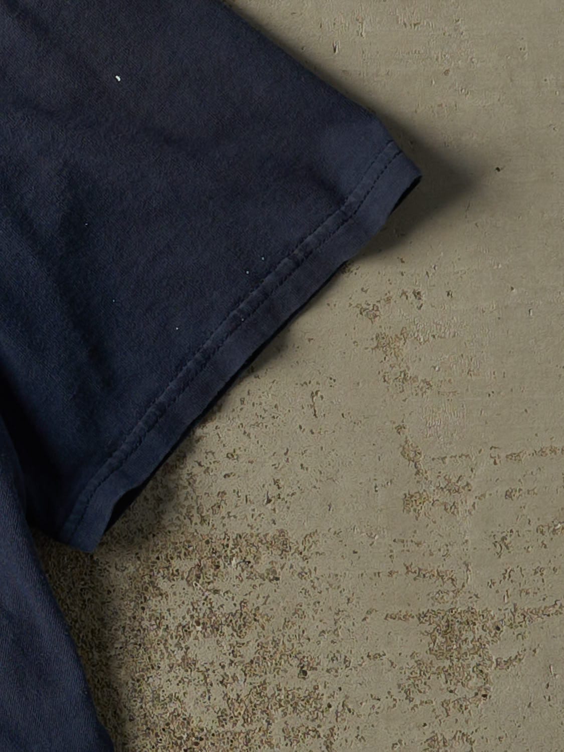 Vintage 90s Navy Blue Blank Tee (M/L)