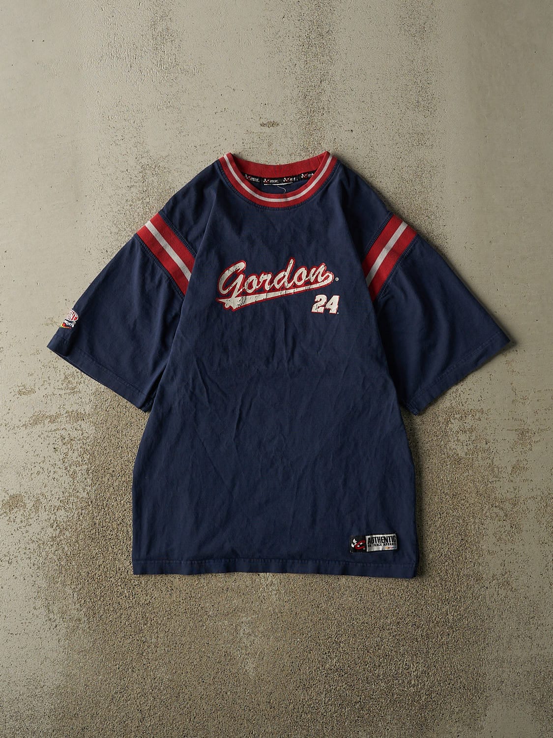 Vintage Y2K Navy Blue Jeff Gordon Nascar Tee (XS/S)