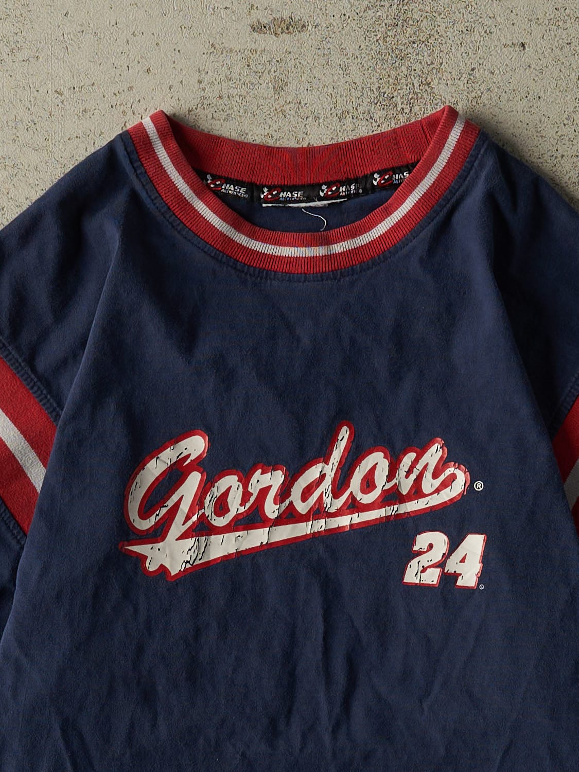 Vintage Y2K Navy Blue Jeff Gordon Nascar Tee (XS/S)