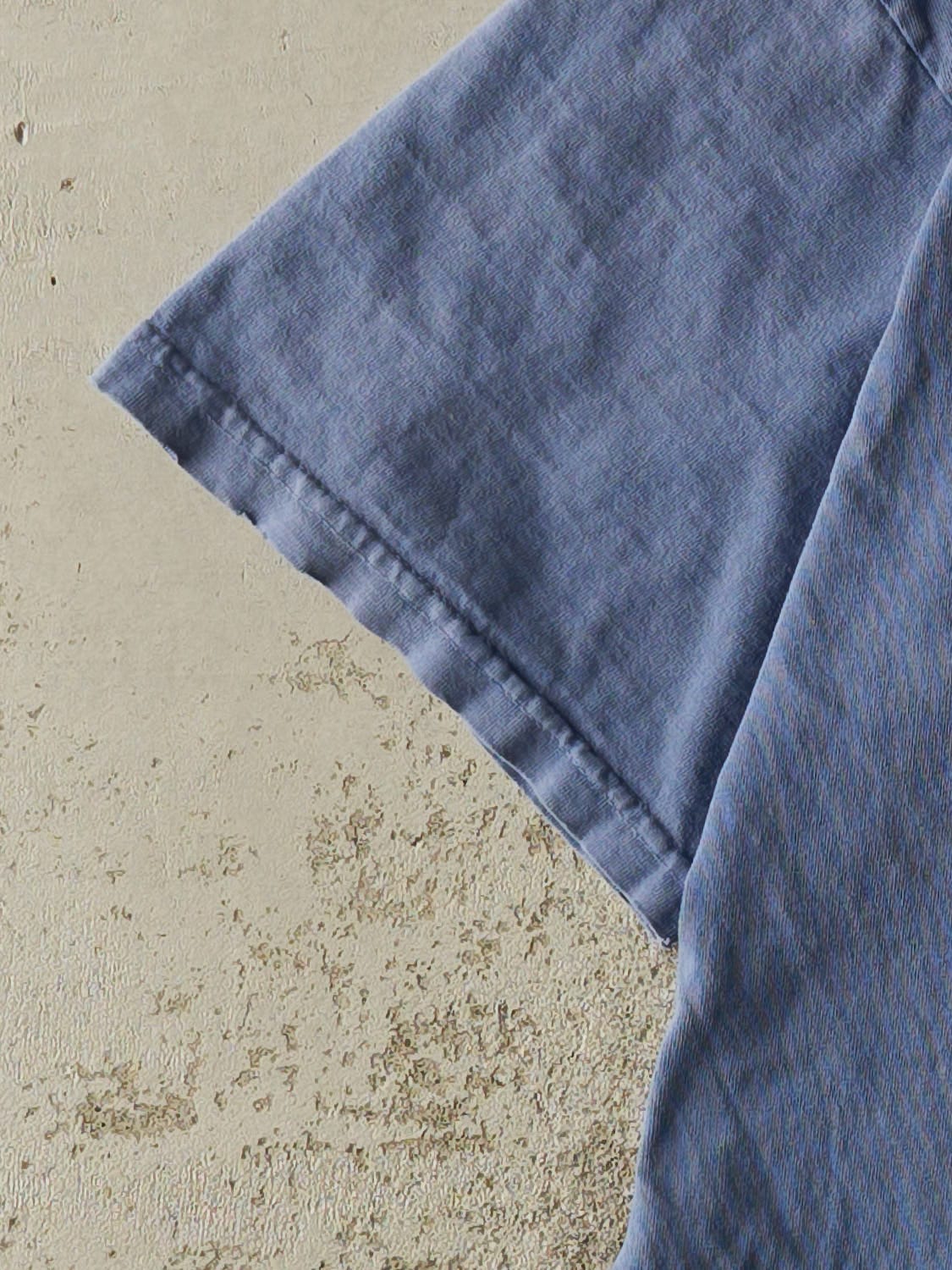 Vintage 90s Sun Faded Navy Blue Angels Flight Crew Tee (L/XL)