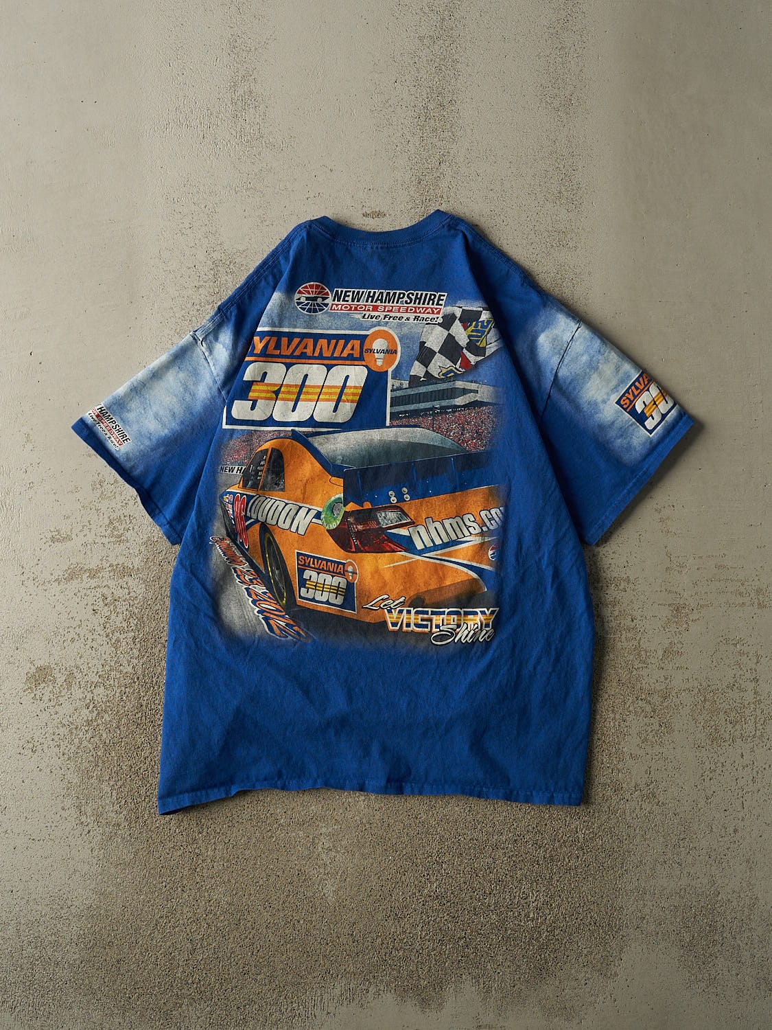 Vintage 12' Blue Sylvania AOP Racing Tee (XL)