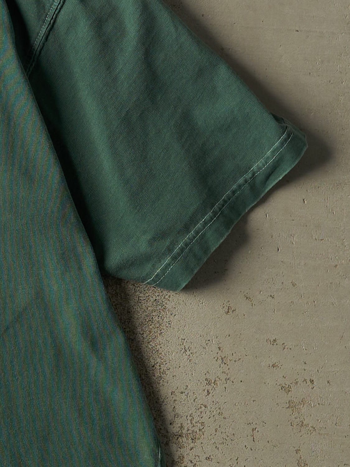 Vintage 90s Washed Green Eddie Bauer Tee (L/XL)