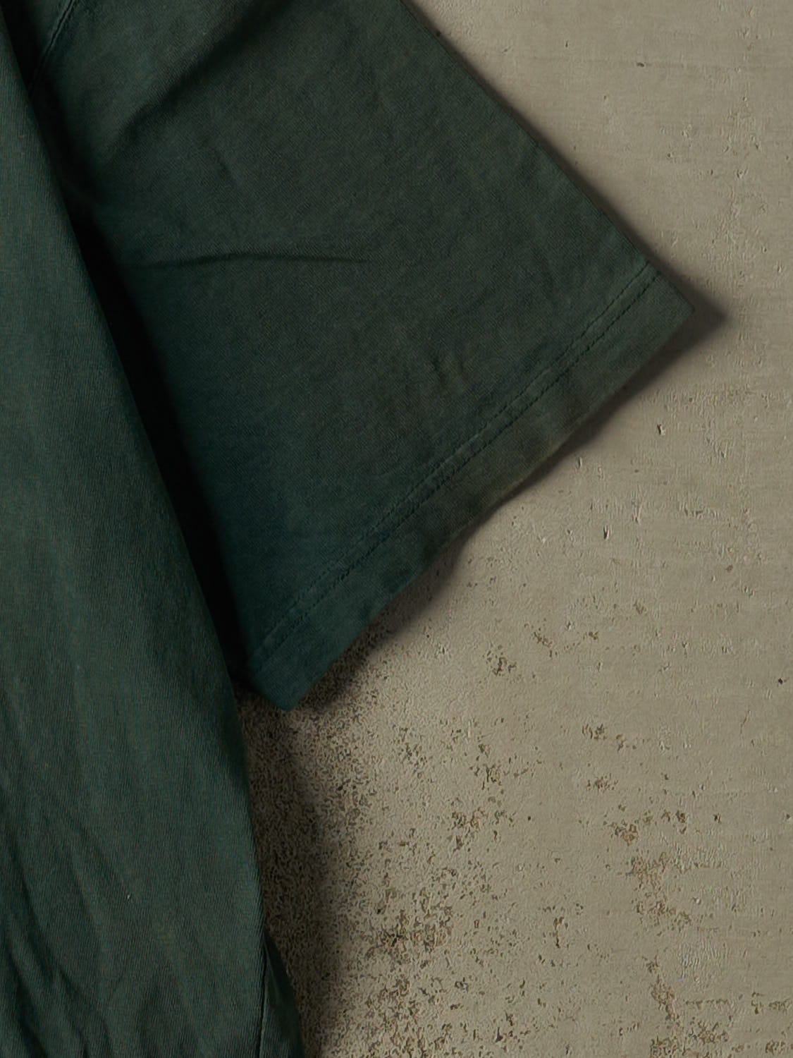 Vintage Y2K Sun Faded Green Carhartt Pocket Tee (XL)