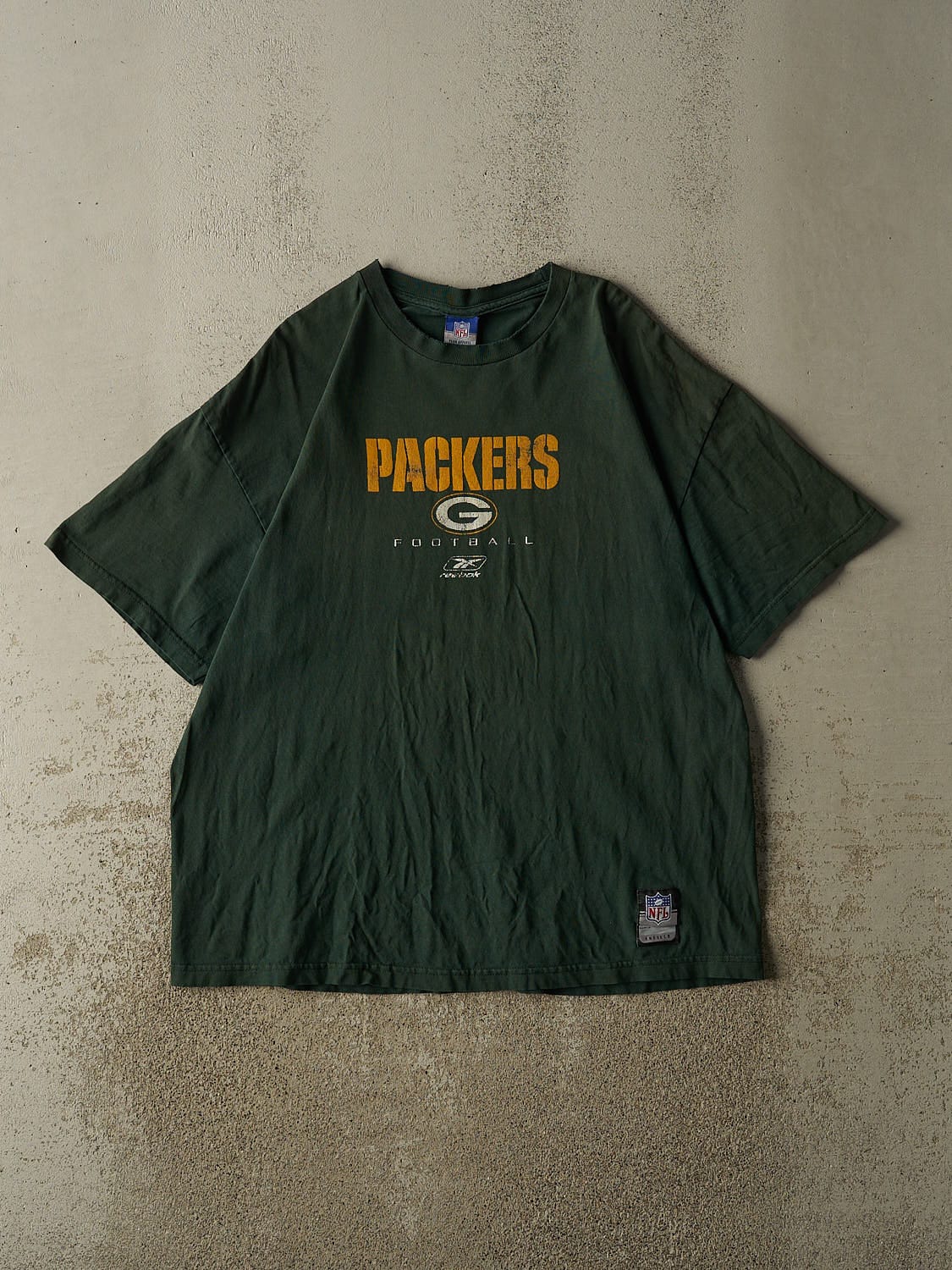 Vintage Y2K Green Green Bay Packers Tee (XL)