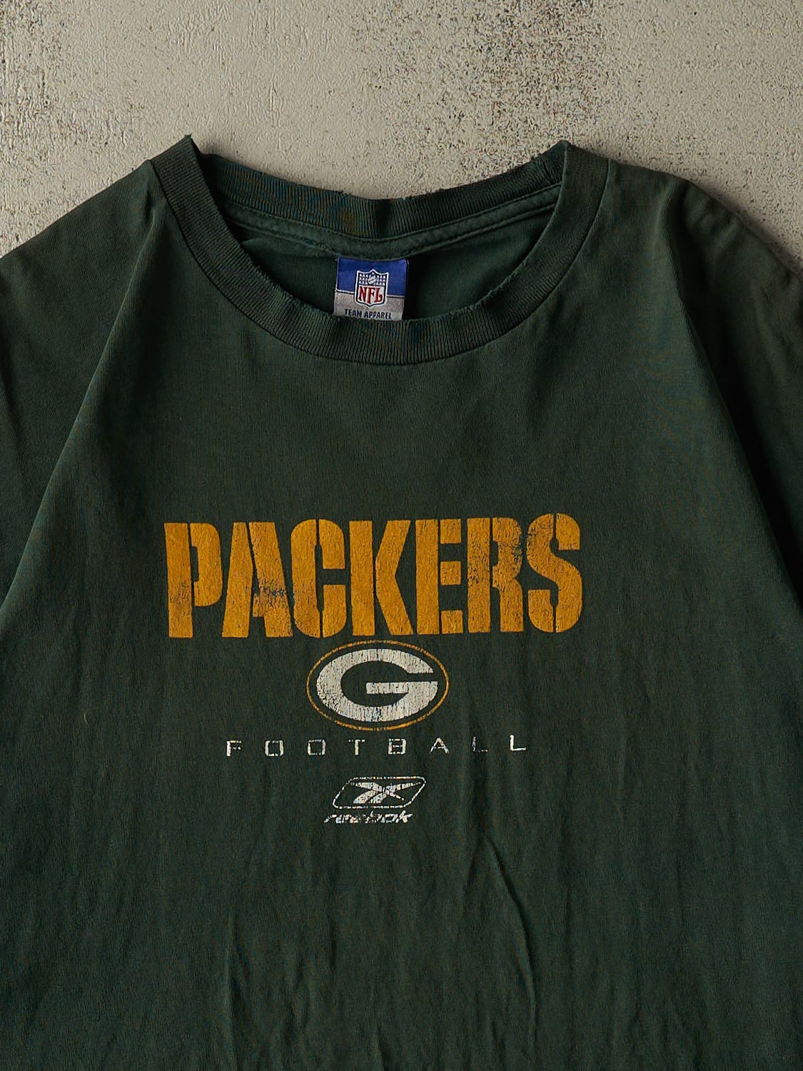 Vintage Y2K Green Green Bay Packers Tee (XL)