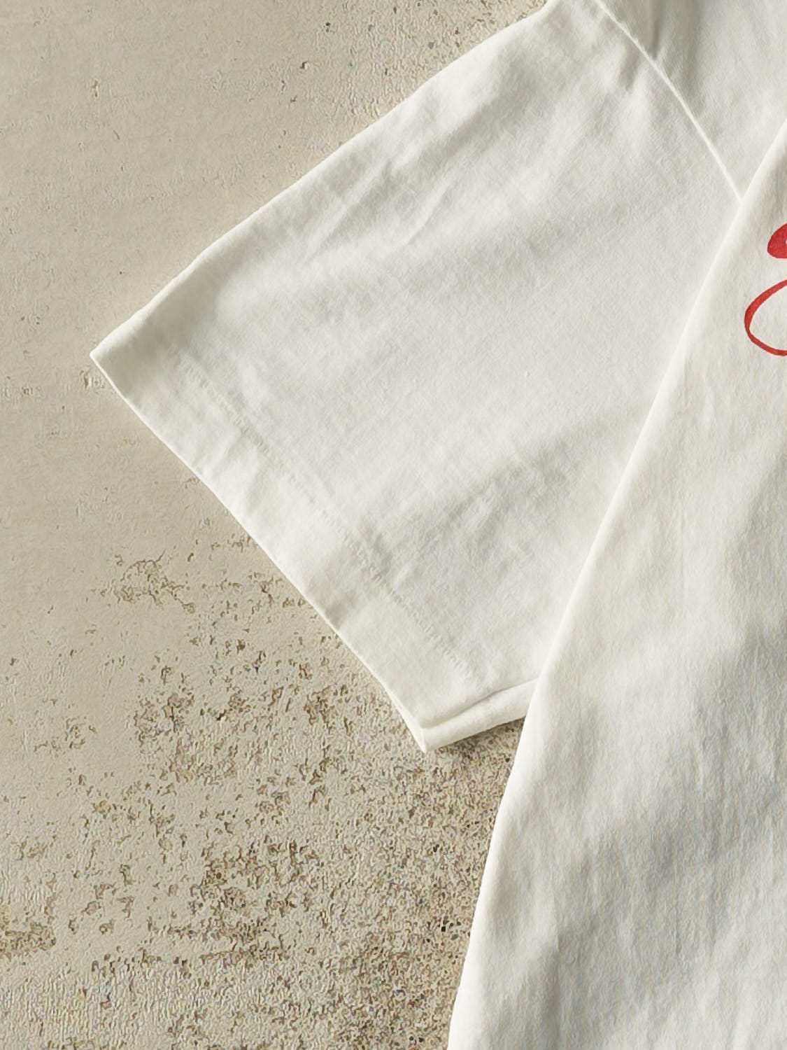 Vintage 96' White Ohio State Fire School Single Stitch Tee (M)