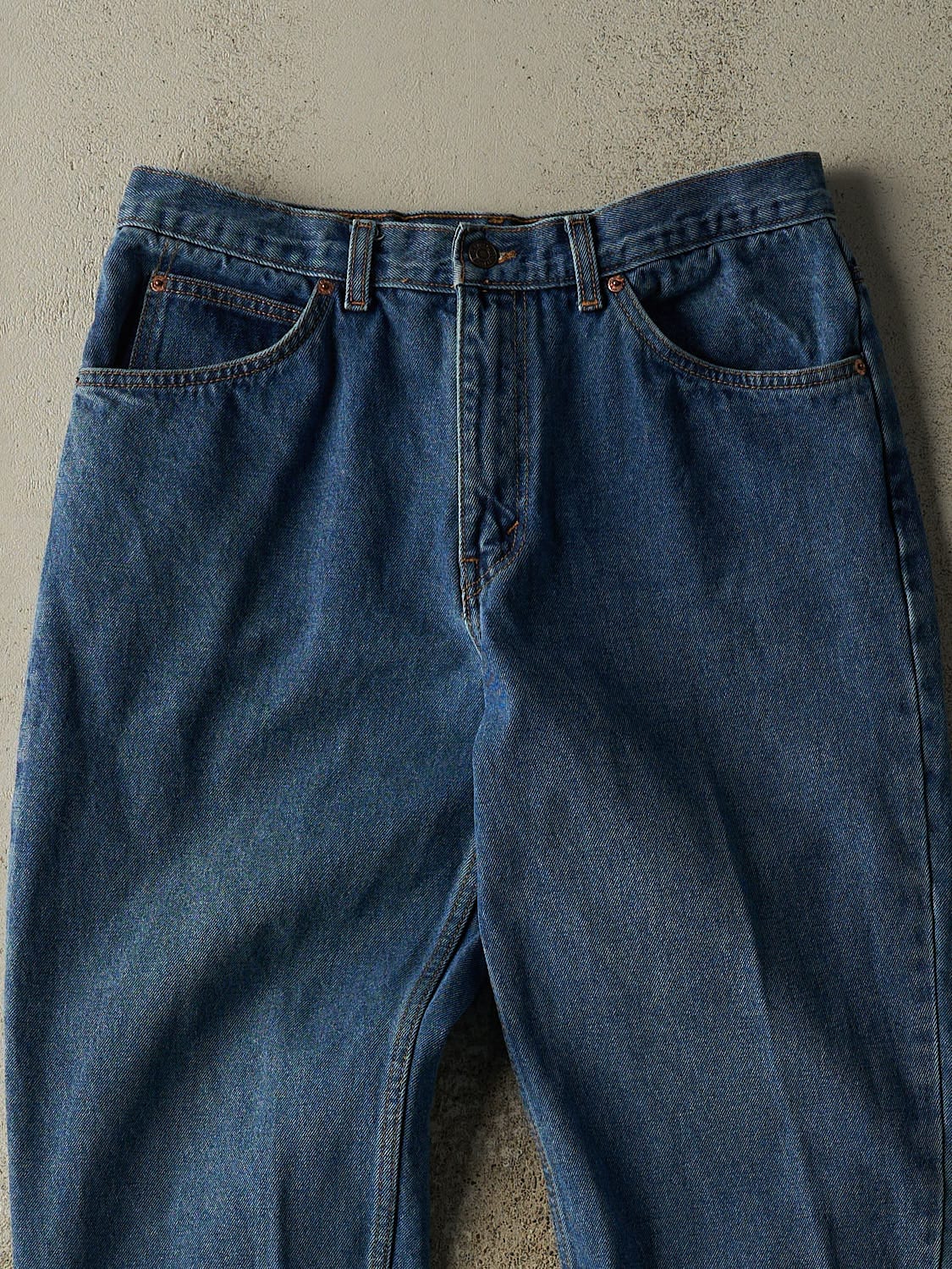 Vintage 80s Dark Wash Levi's Orange Tab Jeans (32x28)