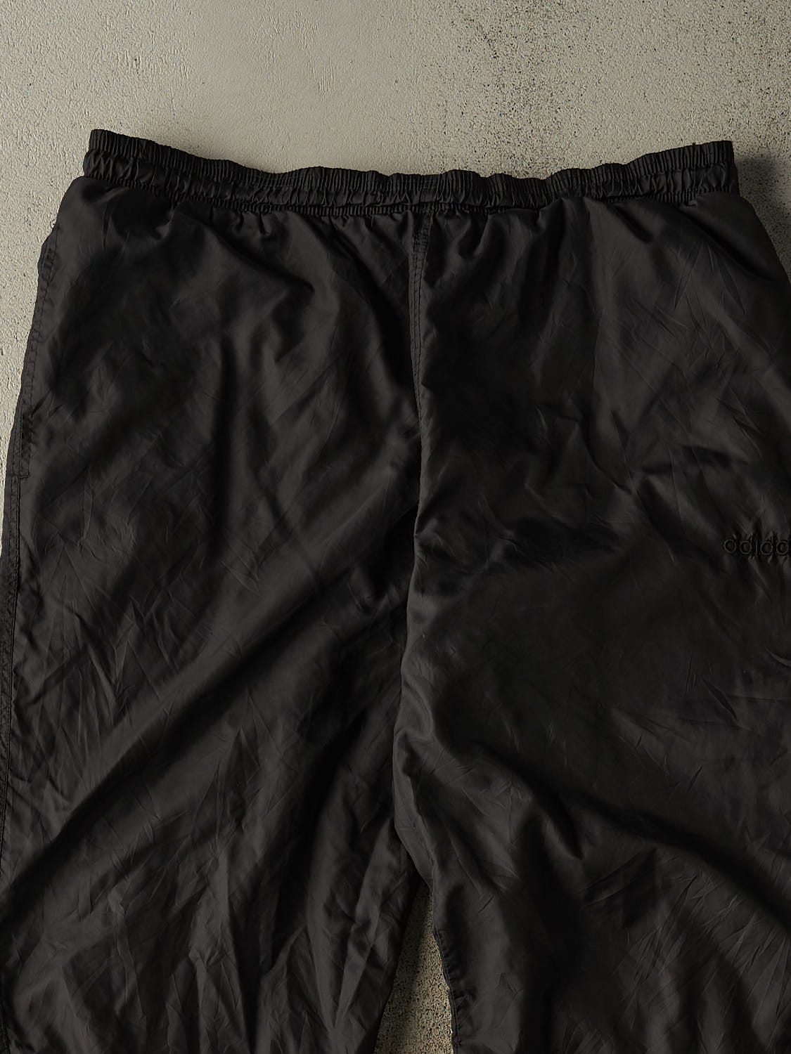 Vintage 90s Black Adidas Track Pants (36x31.5)