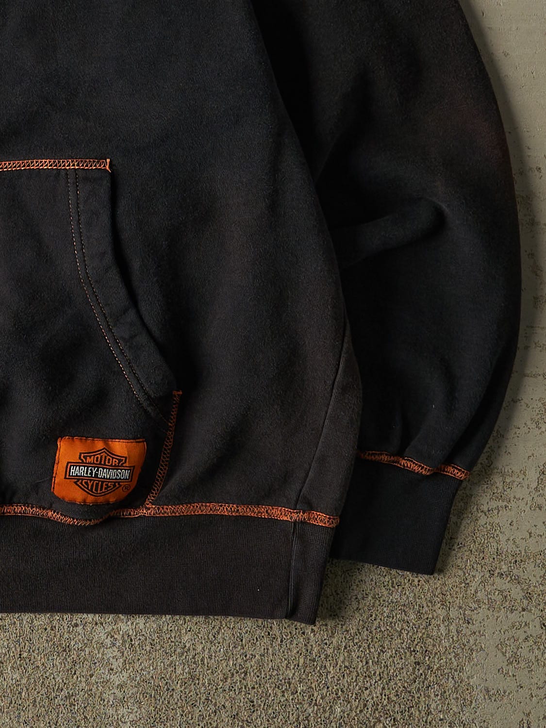 Vintage Y2K Black Harley Davidson Screamin' Eagle Crewneck (L)