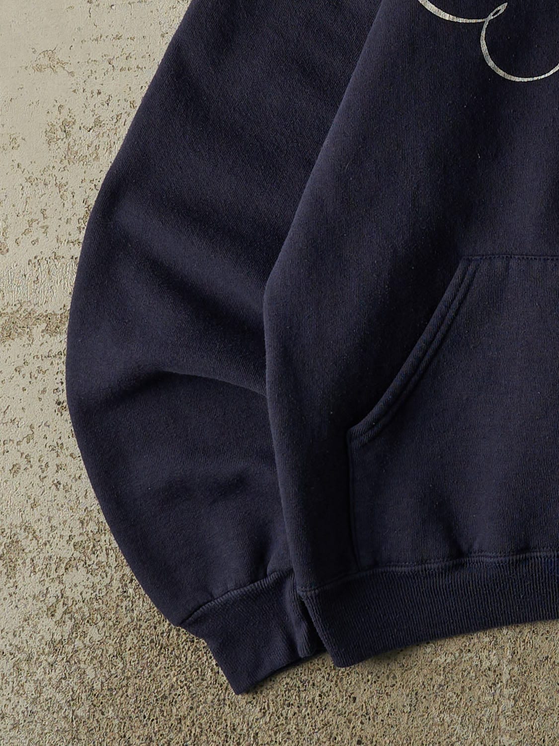 Vintage 80s Navy Blue Russell Athletic St. Michaels University Hoodie (S/M)