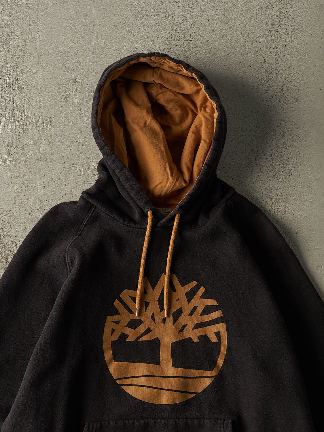Vintage 90s Black Timberland Logo Hoodie (M/L)