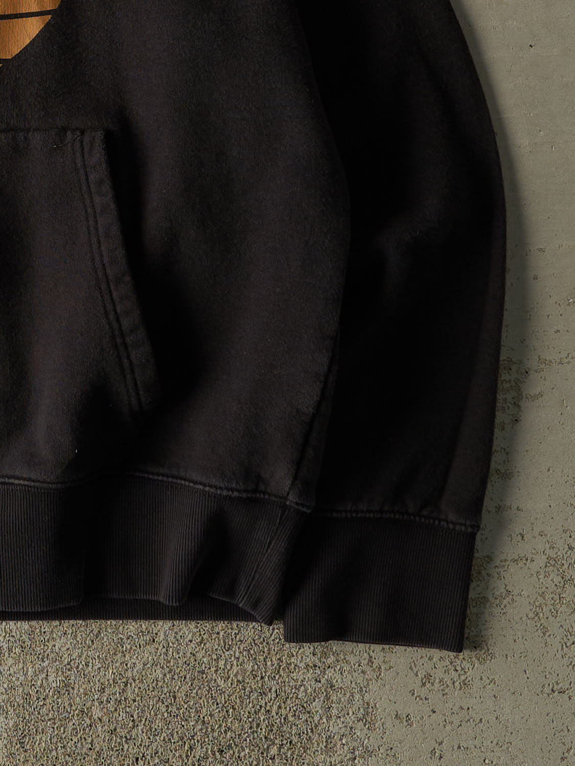 Vintage 90s Black Timberland Logo Hoodie (M/L)
