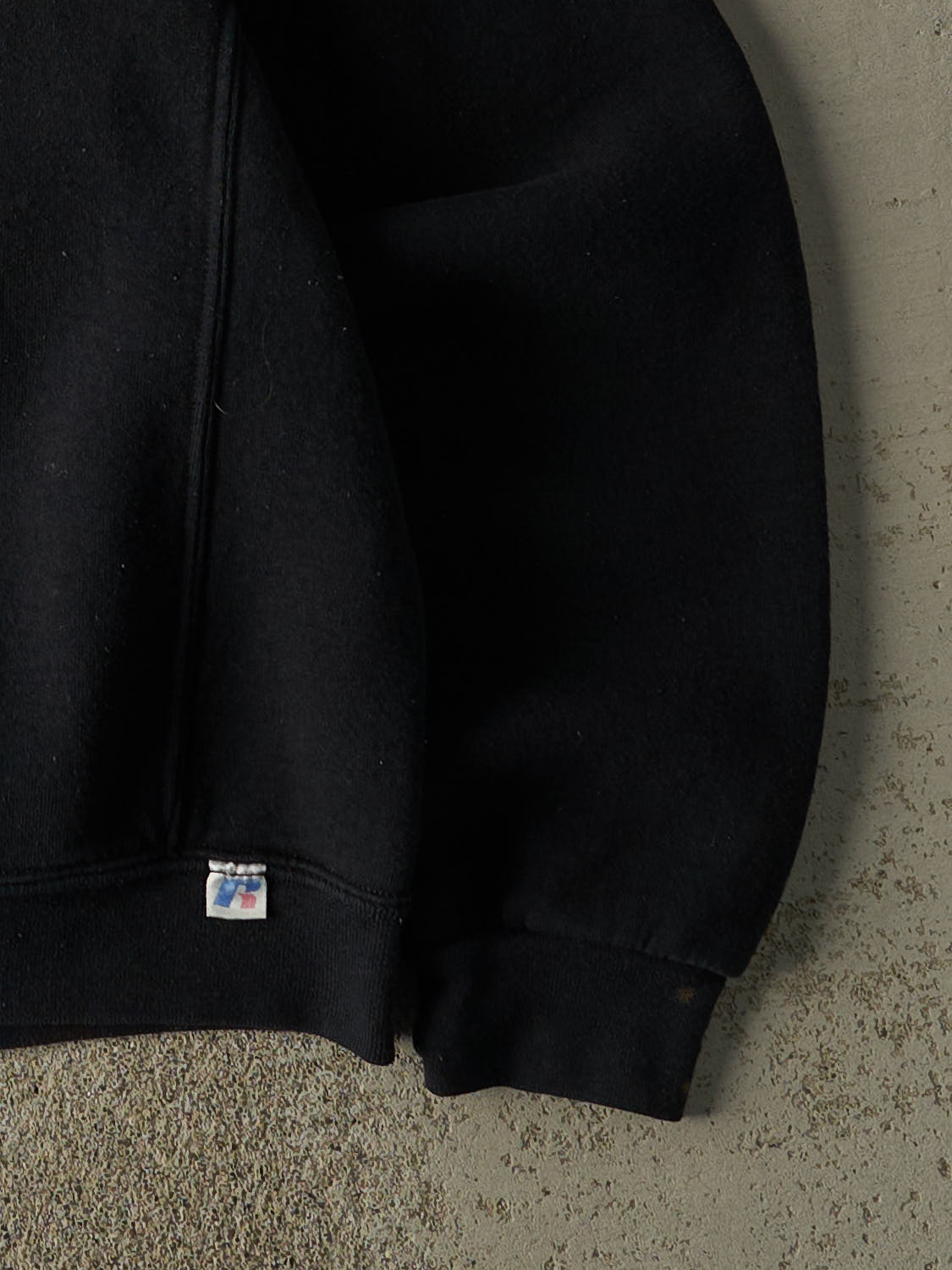 Vintage Y2K Black Russell Athletic Blank Crewneck (M/L)