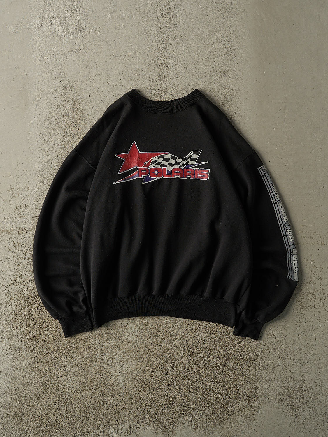 Vintage 80s Black Polaris Crewneck (S/M)