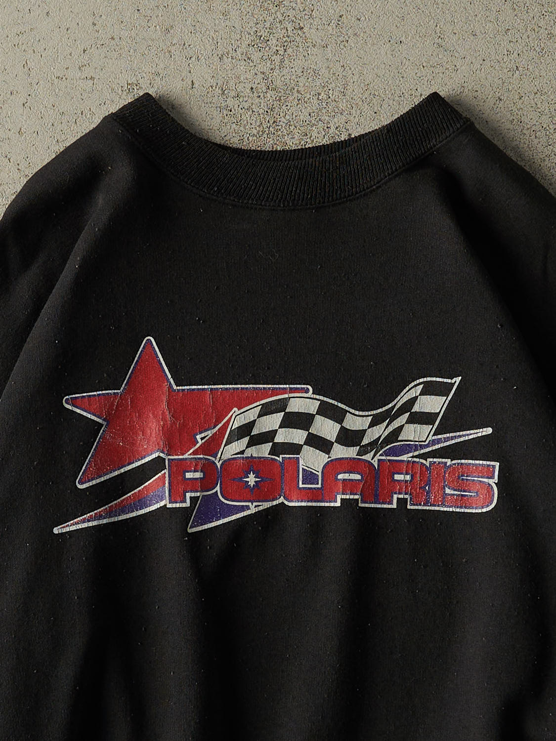 Vintage 80s Black Polaris Crewneck (S/M)