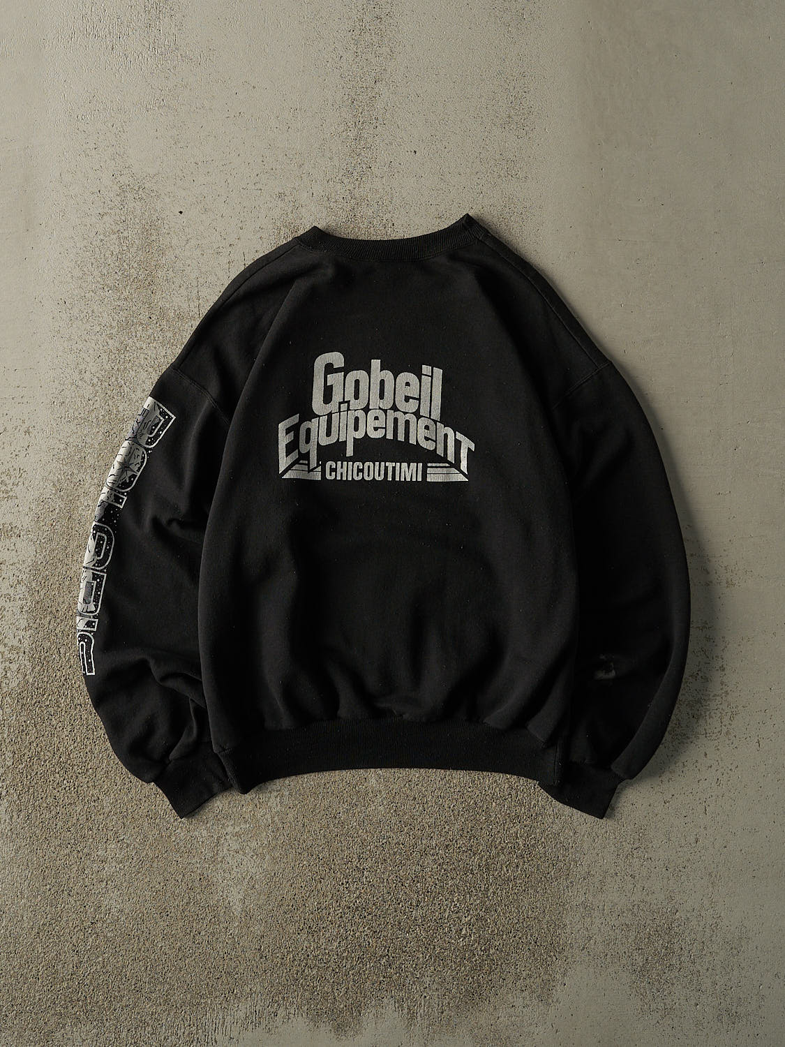 Vintage 80s Black Polaris Crewneck (S/M)