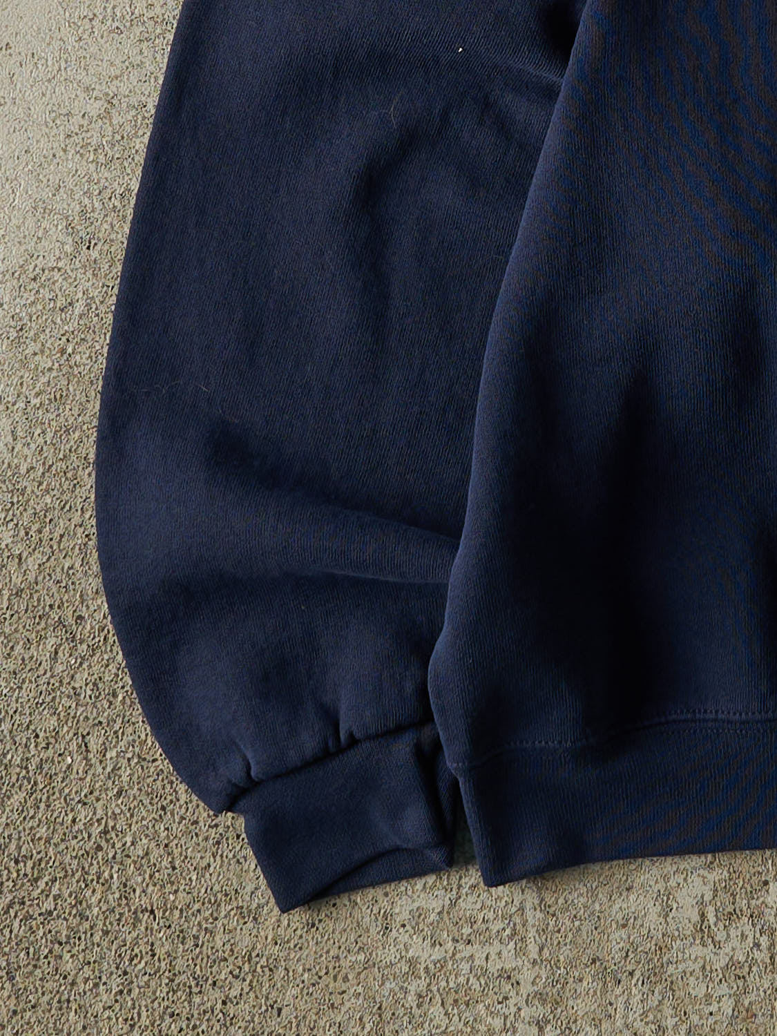 Vintage Y2K Navy Blue Russell Athletic Blank Crewneck (S/M)