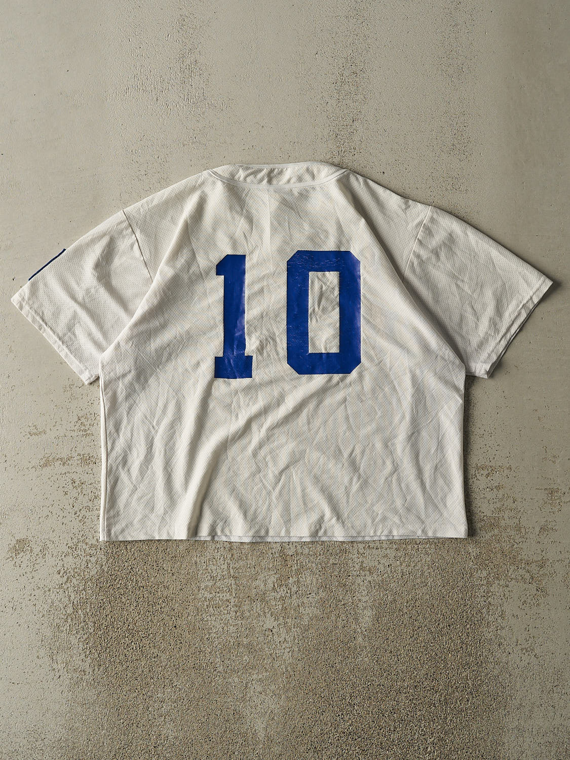 Vintage 90s White Top Gun Softball Boxy Jersey (S/M)