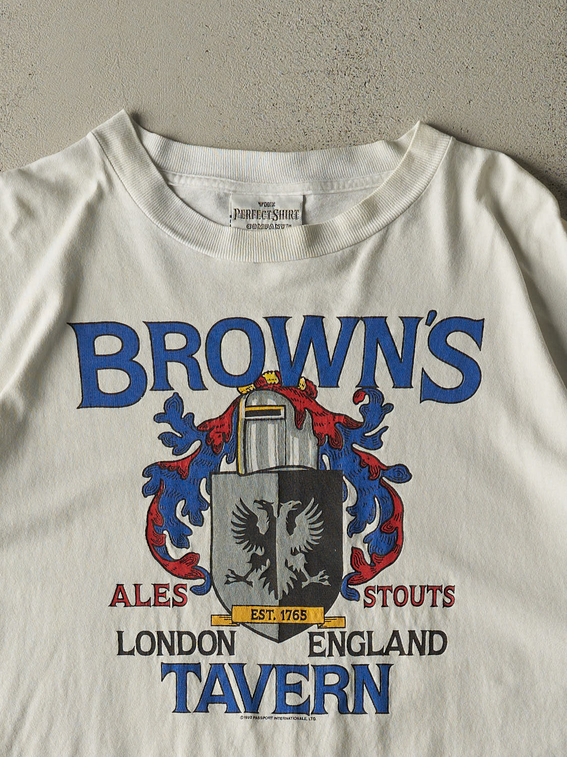 Vintage 92' White Browns Tee (XL/XXL)