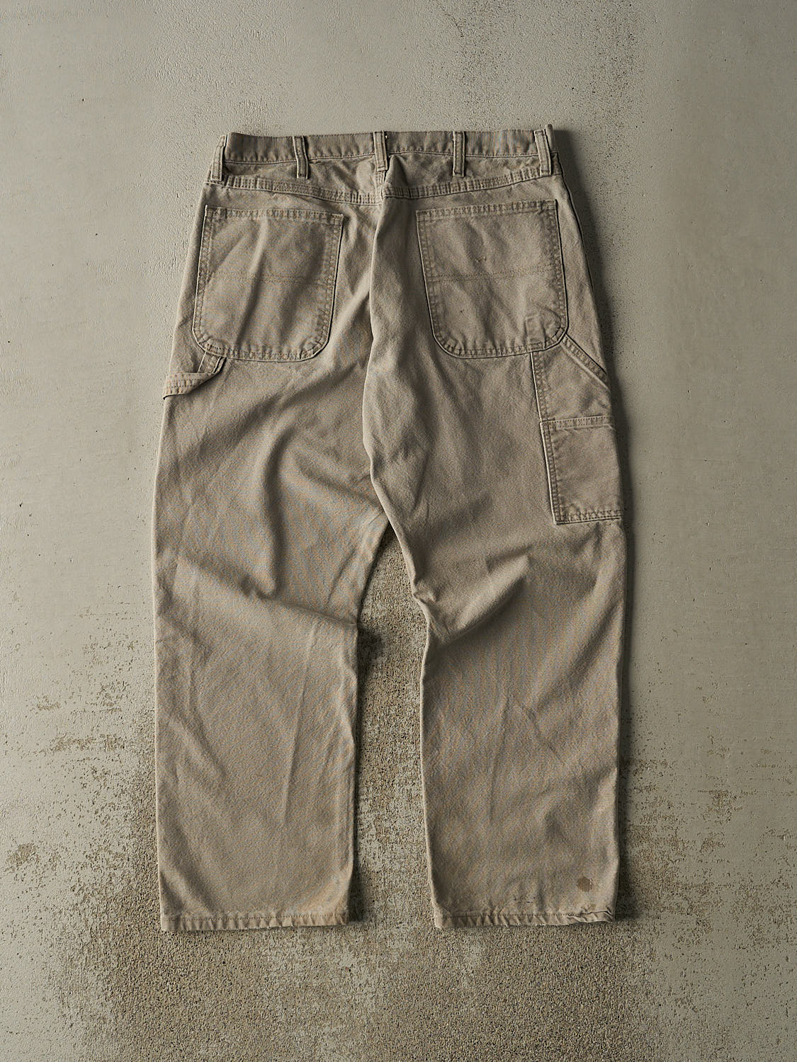 Vintage 90s Beige Rustler Carpenter Pants (34x29)