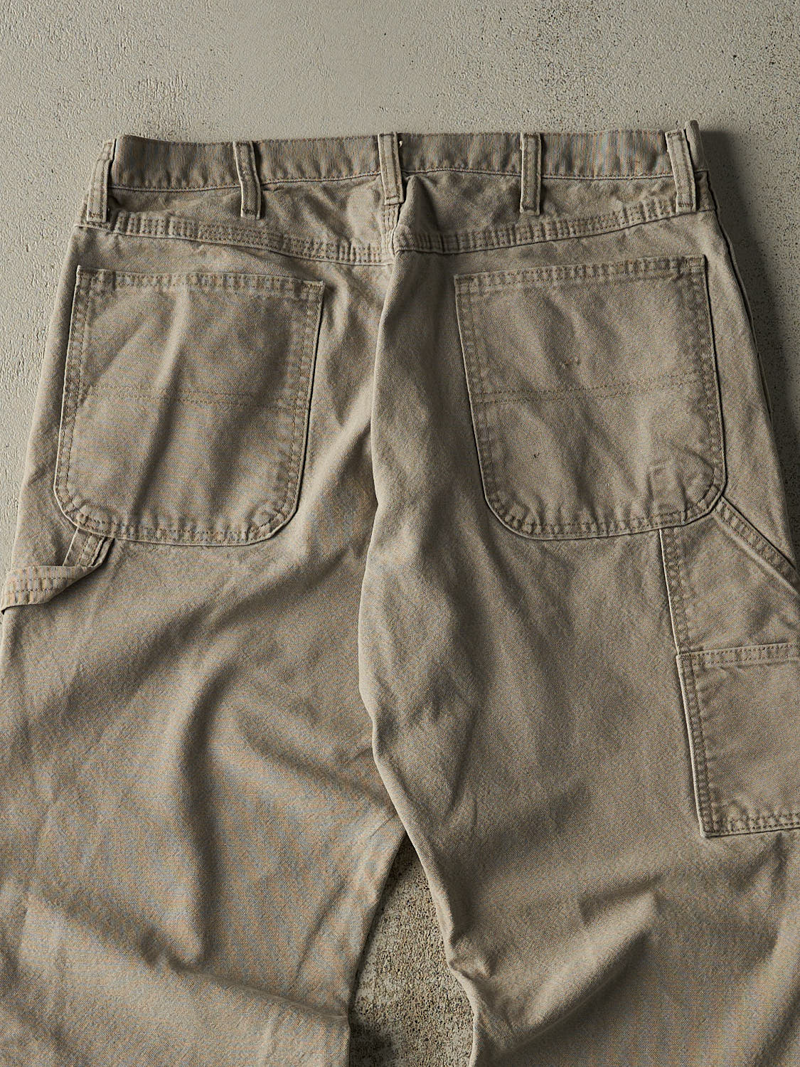Vintage 90s Beige Rustler Carpenter Pants (34x29)
