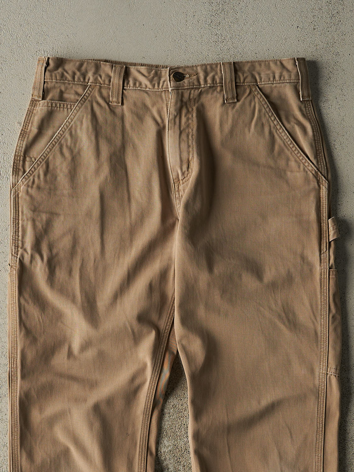 Vintage Y2K Beige Carhartt Carpenter Pants (32x32)