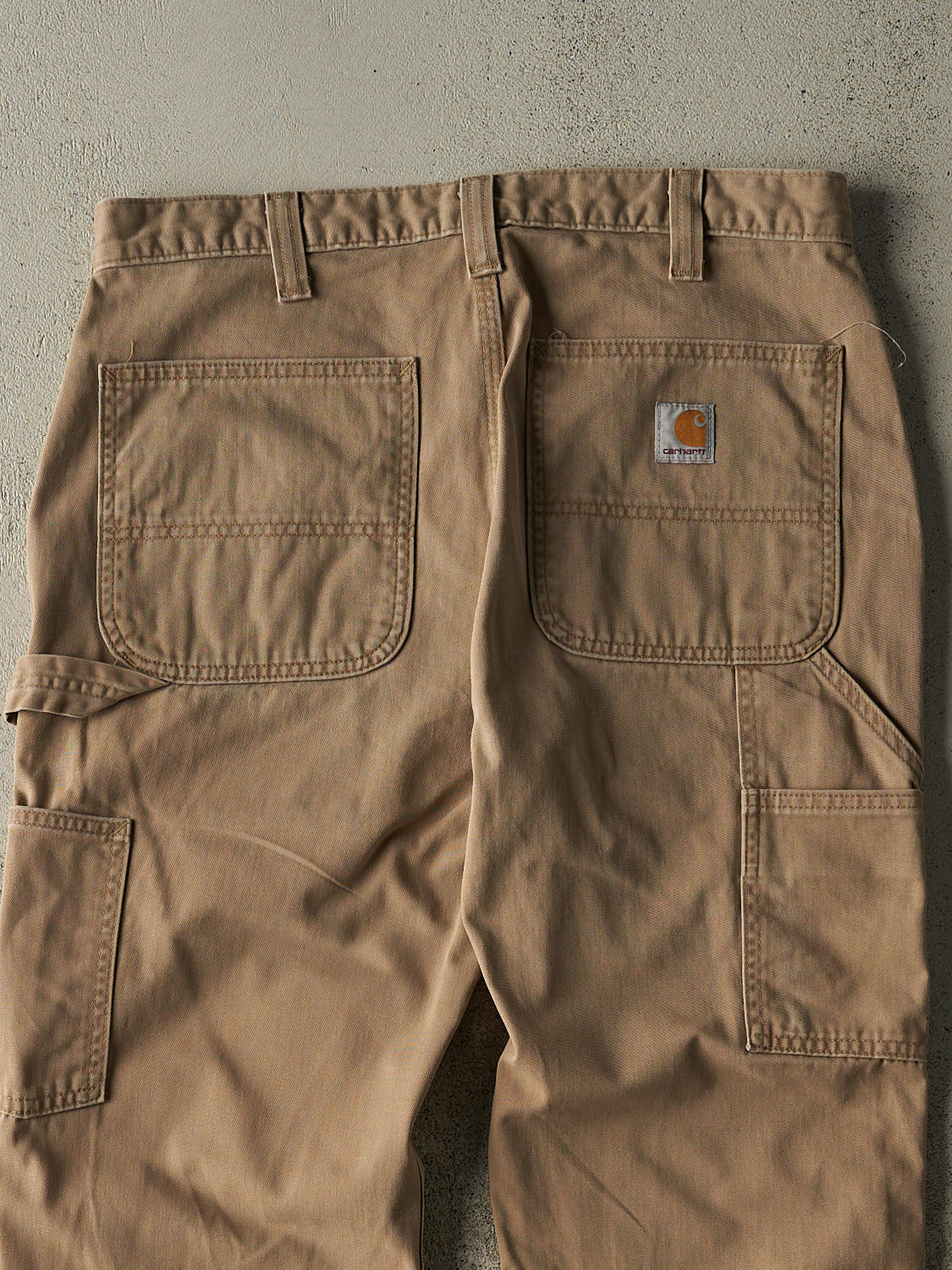 Vintage Y2K Beige Carhartt Carpenter Pants (32x32)