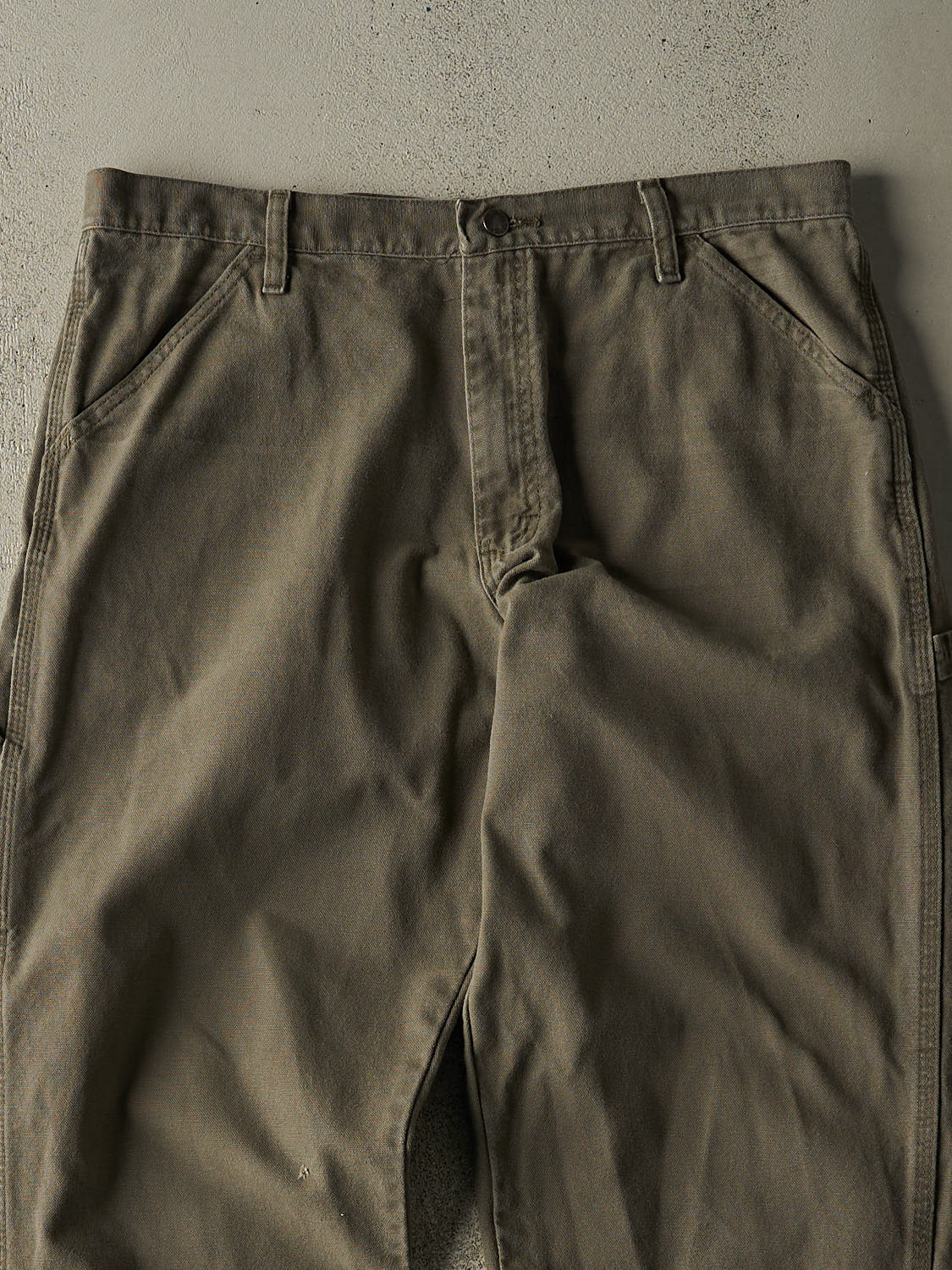 Vintage 90s Green Rustler Carpenter Pants (35x30)