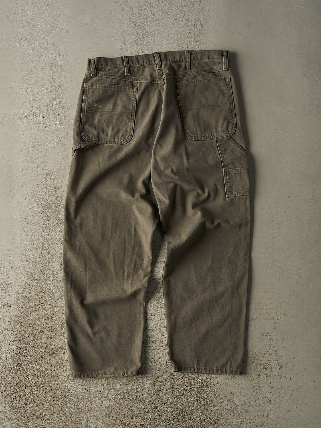 Vintage 90s Green Rustler Carpenter Pants (35x30)