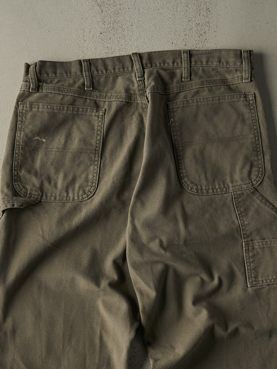 Vintage 90s Green Rustler Carpenter Pants (35x30)