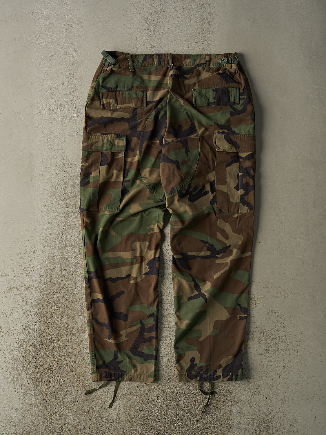 Vintage 90s Woodland Camo Military Cargo Pants (35x31.5)