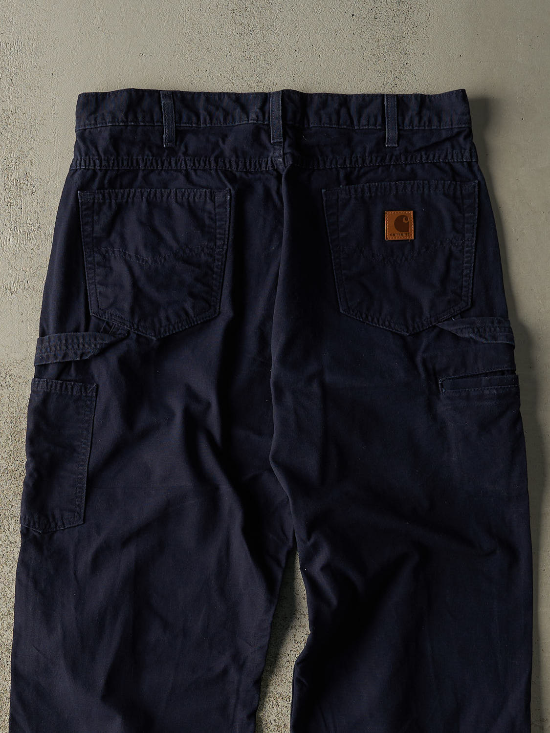 Vintage Y2K Navy Blue Carhartt Carpenter Pants (34x33)