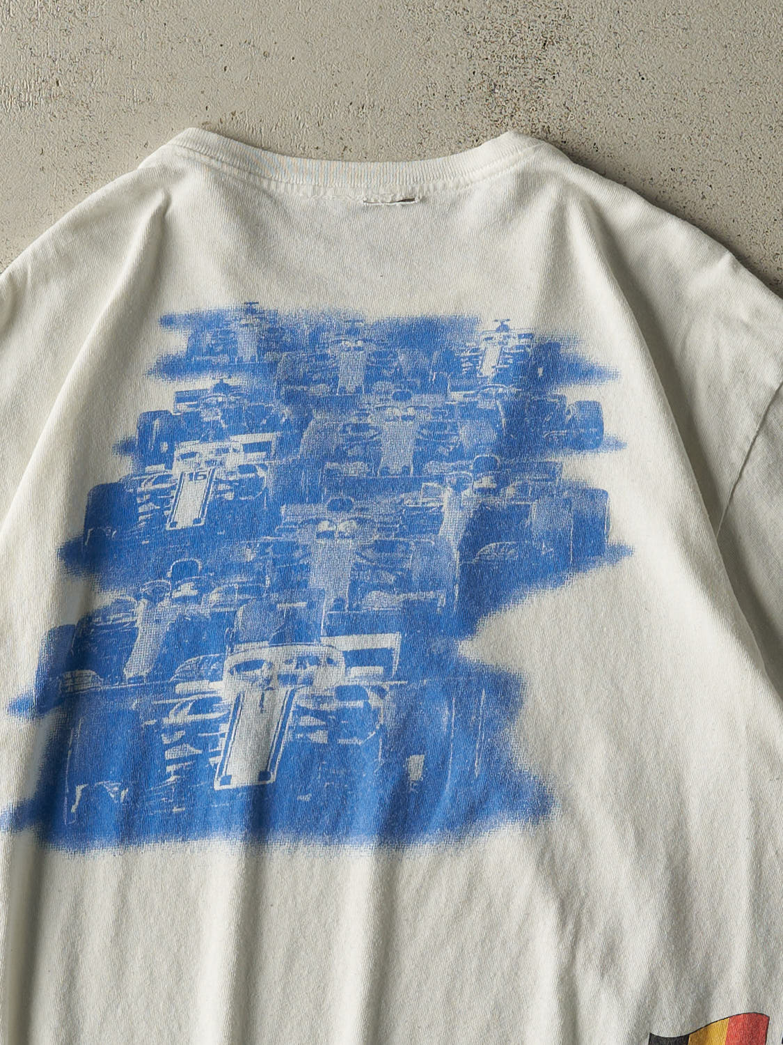 Vintage 91' White Las Vegas Prix Racing Tee (S/M)