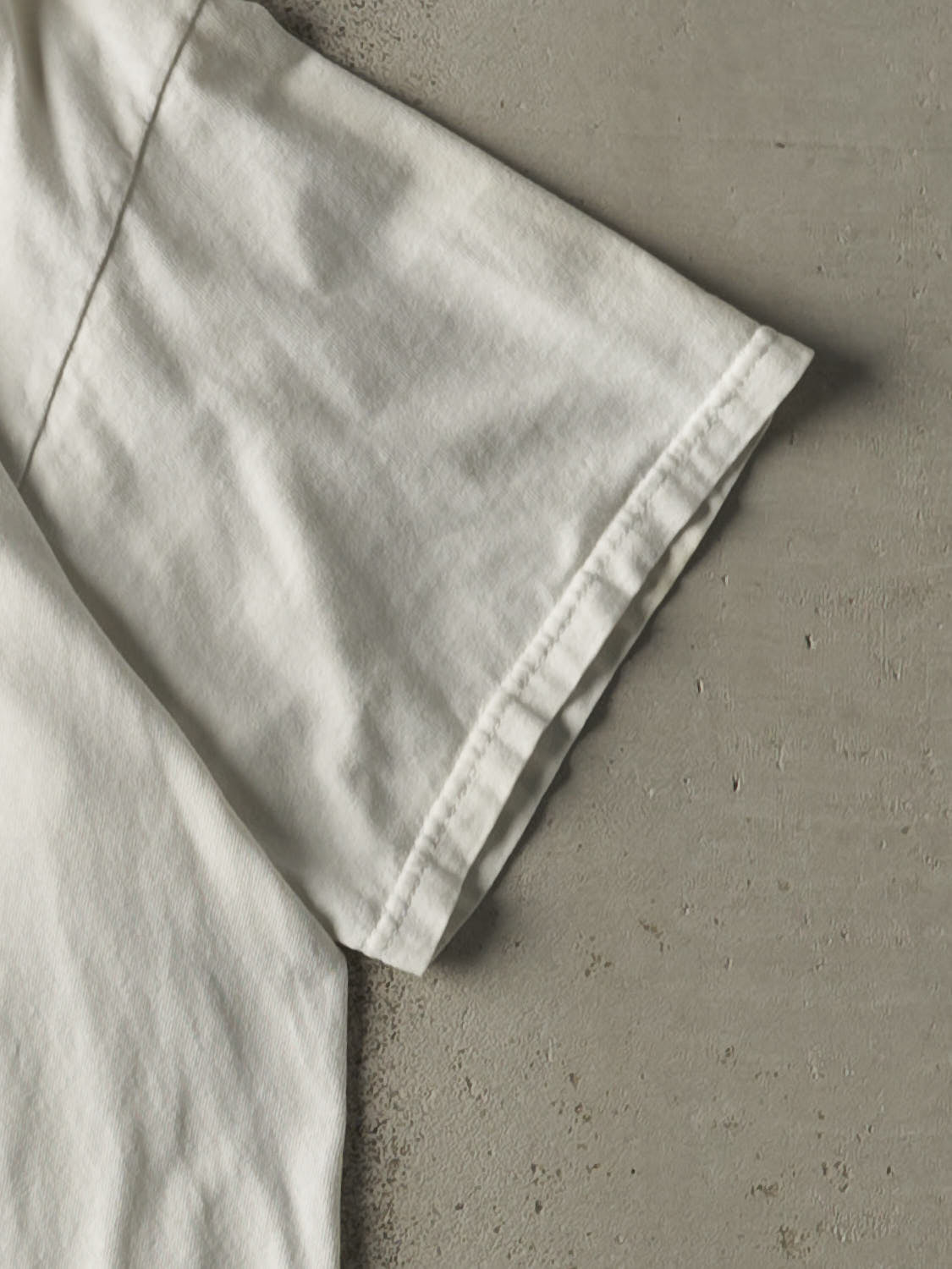 Vintage 02' White "Back To The Fifties" Racing Tee (L)