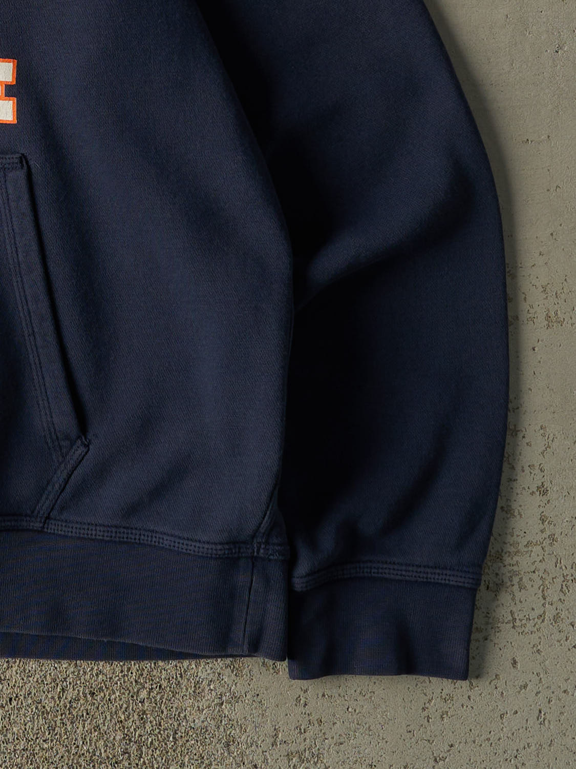 Vintage Y2K Navy Blue Walpole Lacrosse Nike Embroidered Hoodie (M)