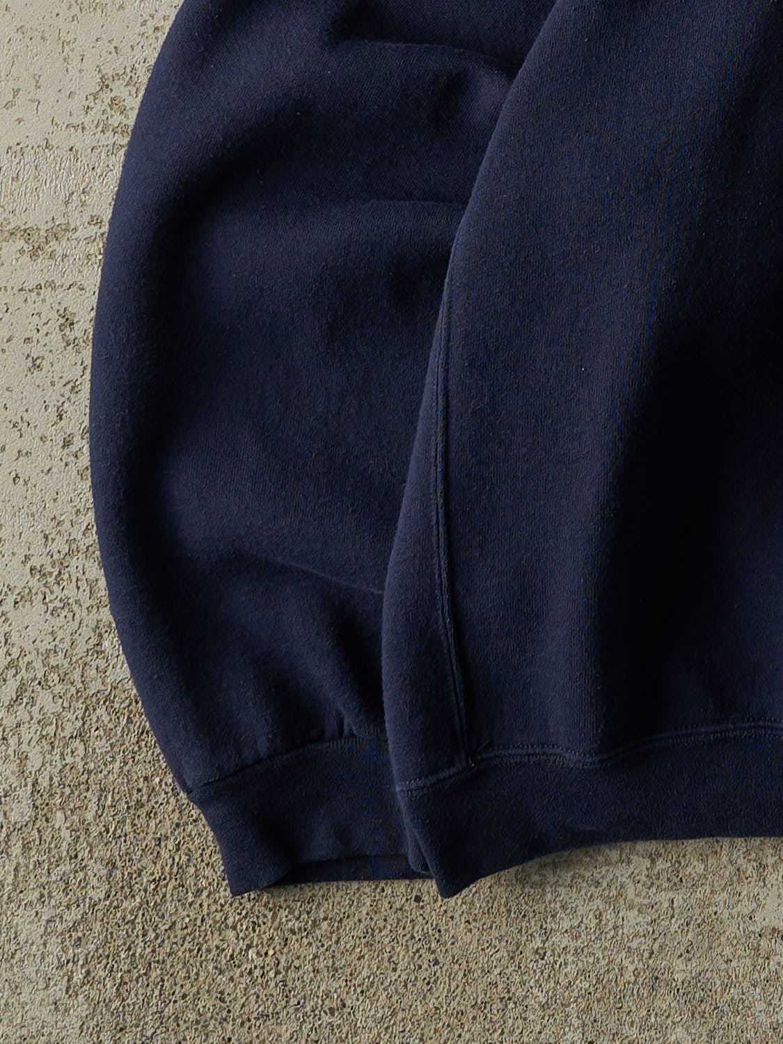 Vintage Y2K Navy Blue Russell Athletic Blank Crewneck (XXL)