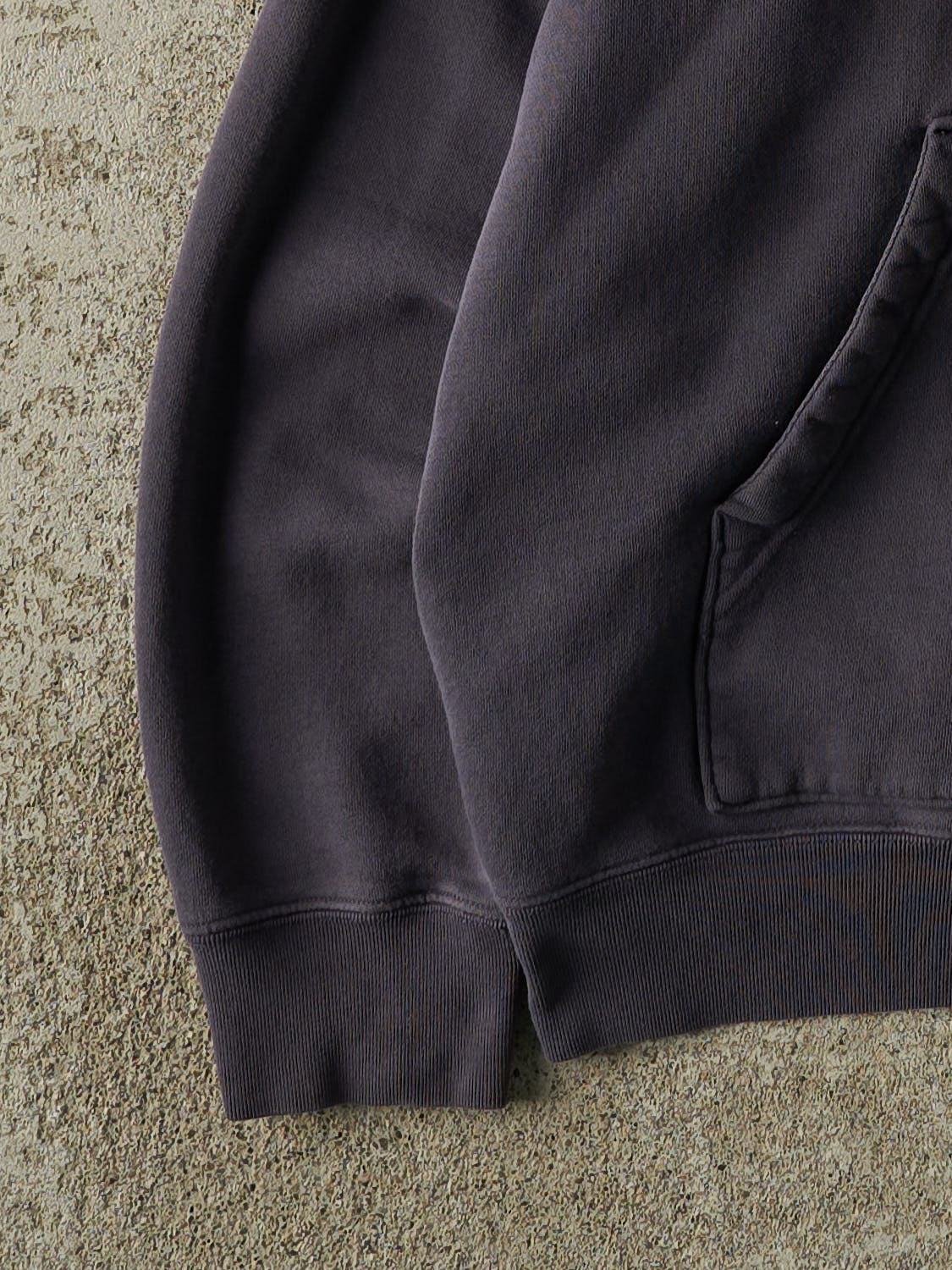 Vintage 90s Navy Blue Polo Ralph Lauren Embroidered Thermal Lined Zip Up Hoodie (M/L)
