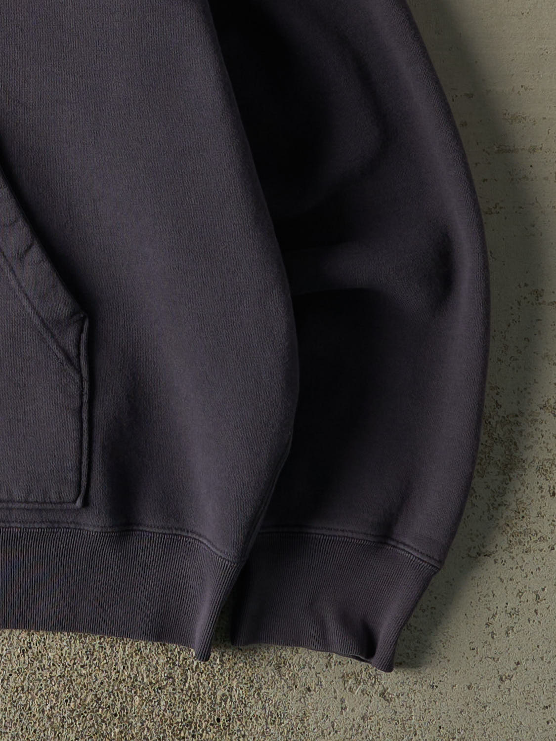 Vintage 90s Navy Blue Polo Ralph Lauren Embroidered Thermal Lined Zip Up Hoodie (M/L)