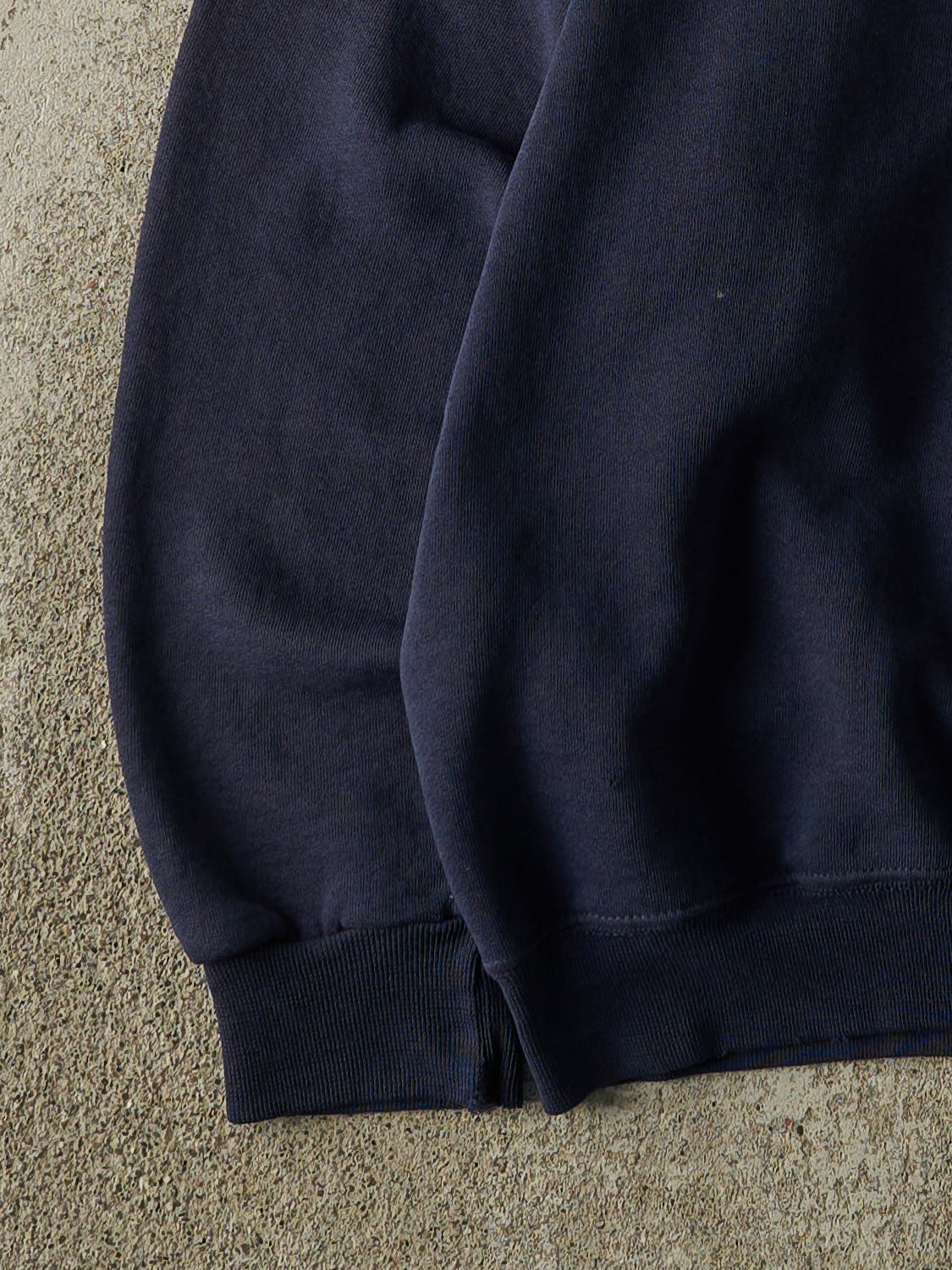 Vintage Y2K Navy Blue Russell Athletic Logo Crewneck (L)