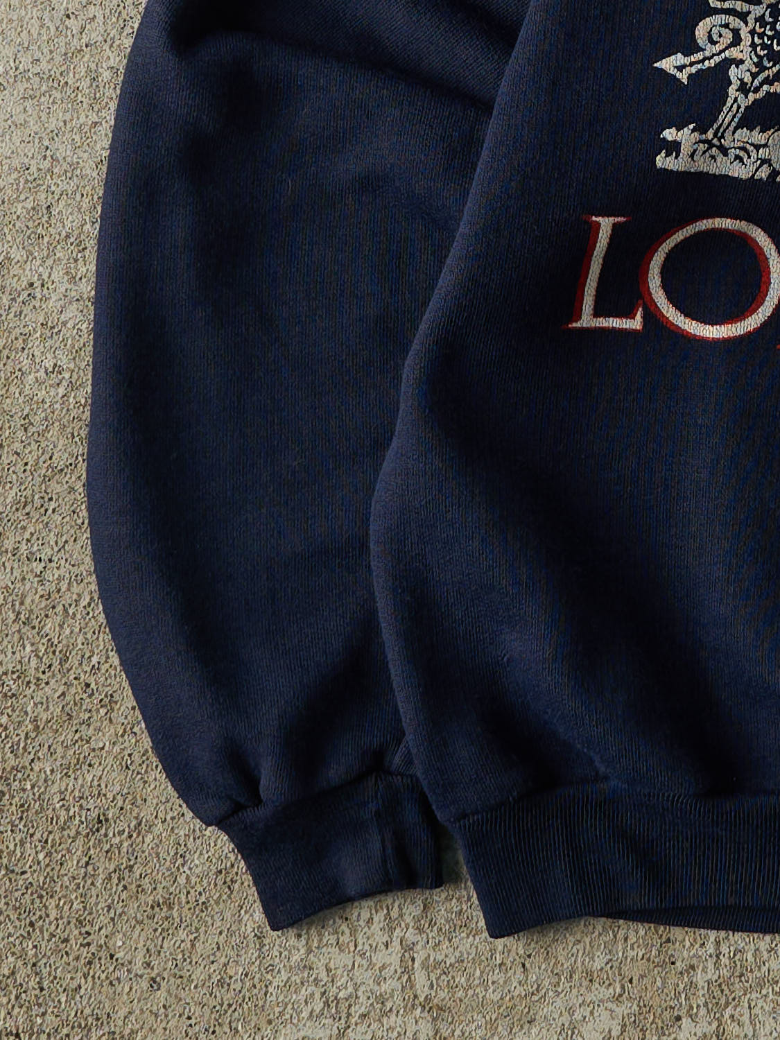 Vintage 80s Navy Blue City of London Crewneck (XS/S)