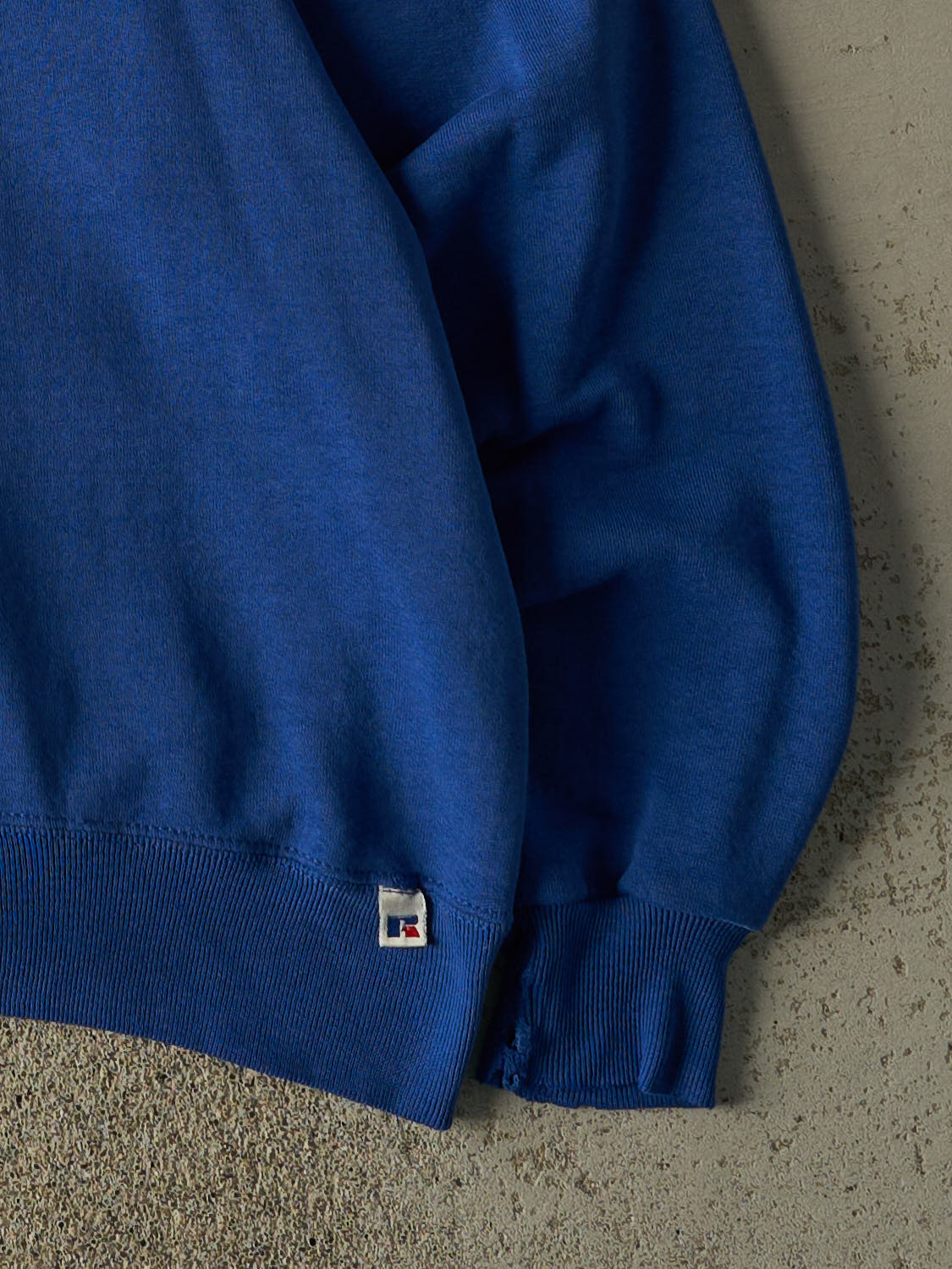 Vintage 90s Blue Russell Athletic Blank Crewneck (M)
